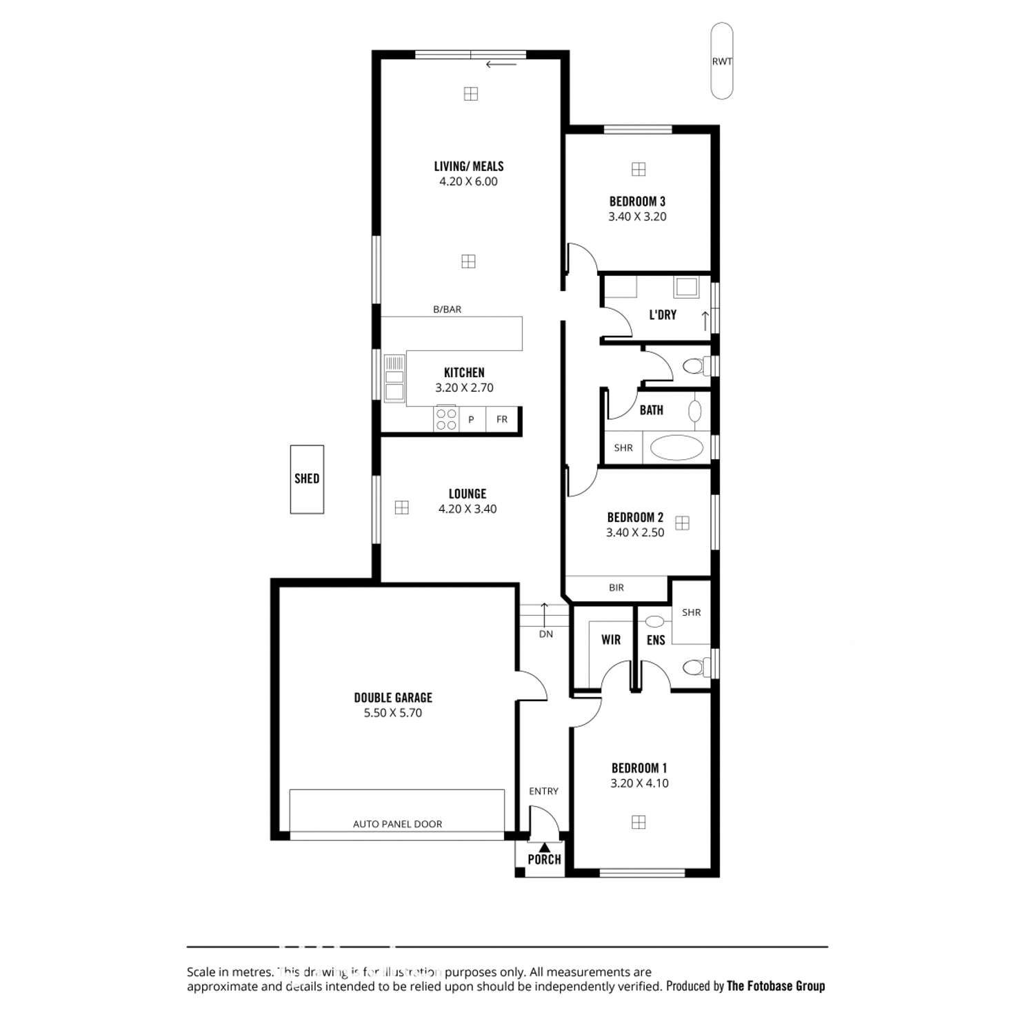 Floorplan of Homely house listing, 20 Clarence Drive, Athelstone SA 5076