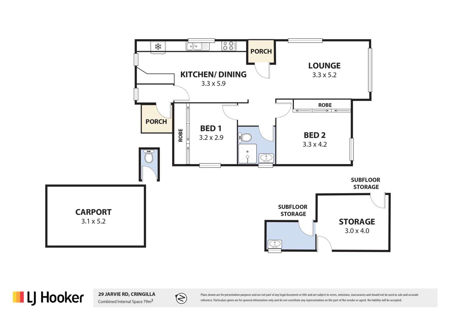 Floorplan of Homely house listing, 29 Jarvie Road, Cringila NSW 2502