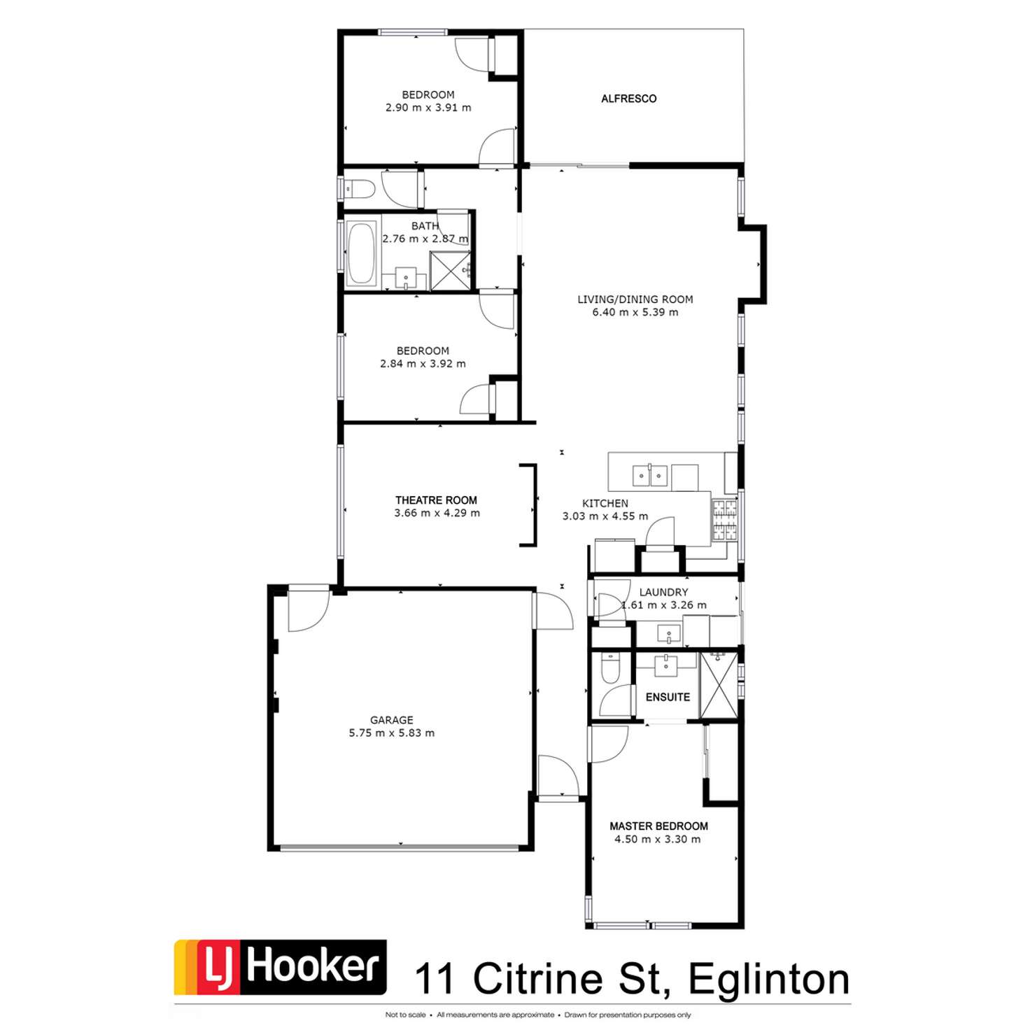 Floorplan of Homely house listing, 11 Citrine Street, Eglinton WA 6034