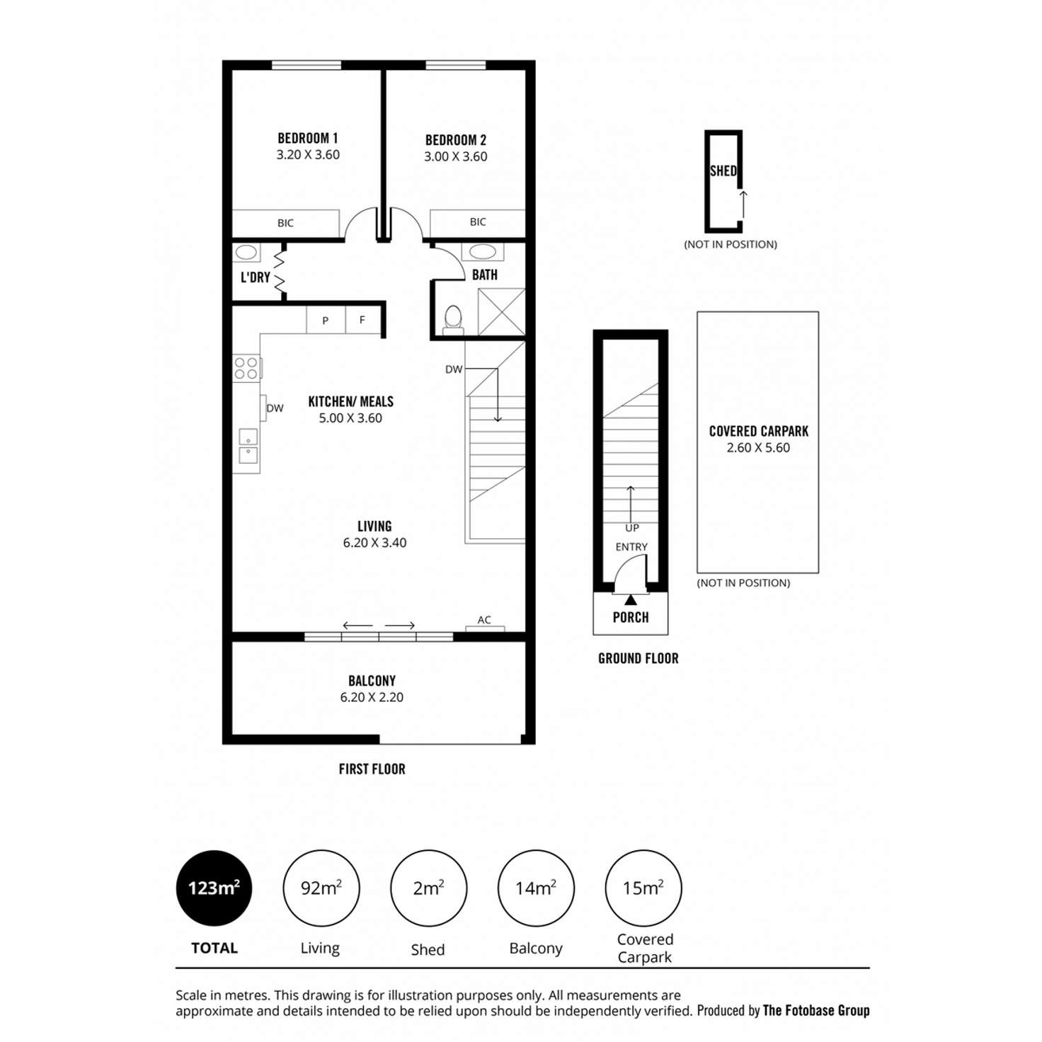 Floorplan of Homely apartment listing, 5 John Street, Flinders Park SA 5025