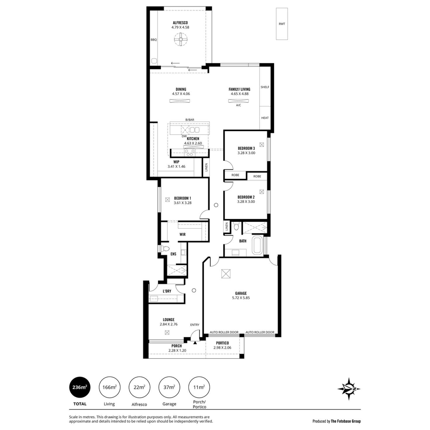 Floorplan of Homely house listing, 5a Hayes Court, West Lakes SA 5021