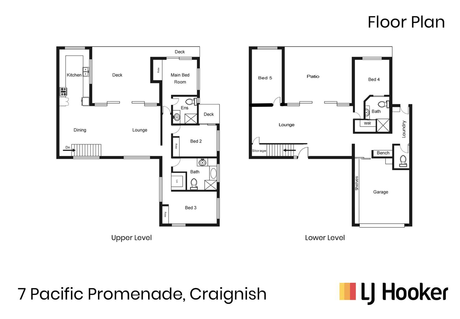 Floorplan of Homely house listing, 7 Pacific Promenade, Craignish QLD 4655