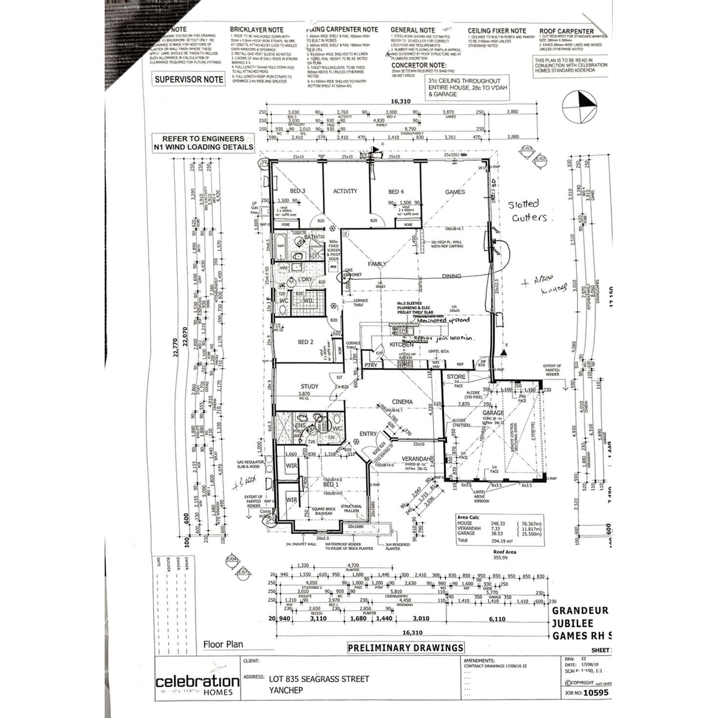 Floorplan of Homely house listing, 55 Seagrass Street, Yanchep WA 6035