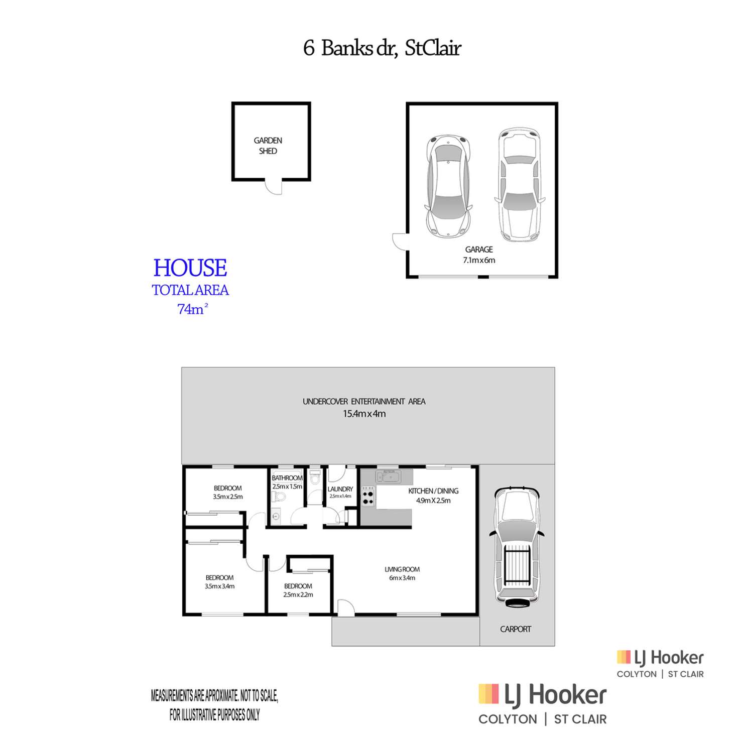 Floorplan of Homely house listing, 6 BANKS Drive, St Clair NSW 2759