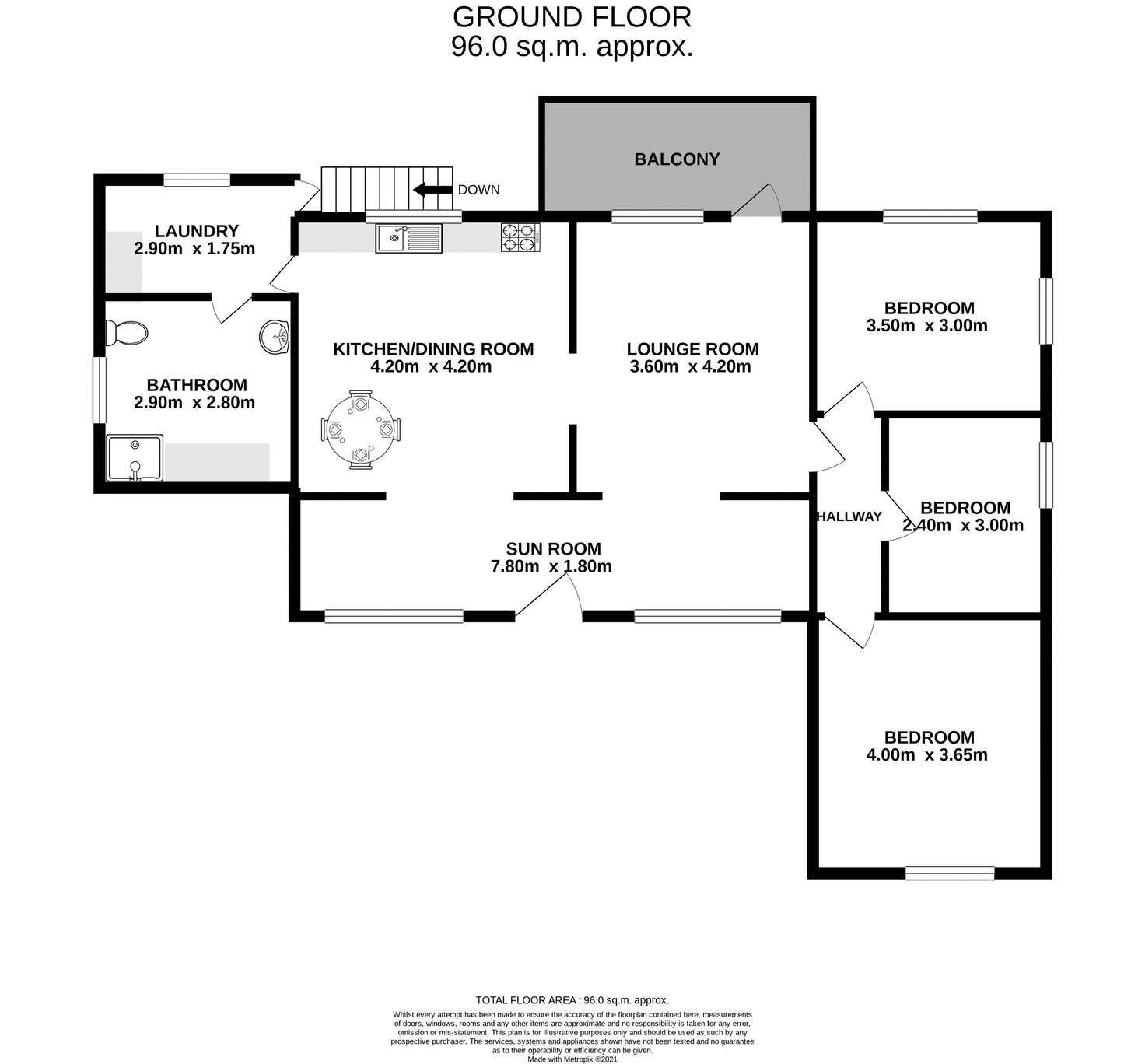 Floorplan of Homely house listing, 10 Cooma Street, Abermain NSW 2326