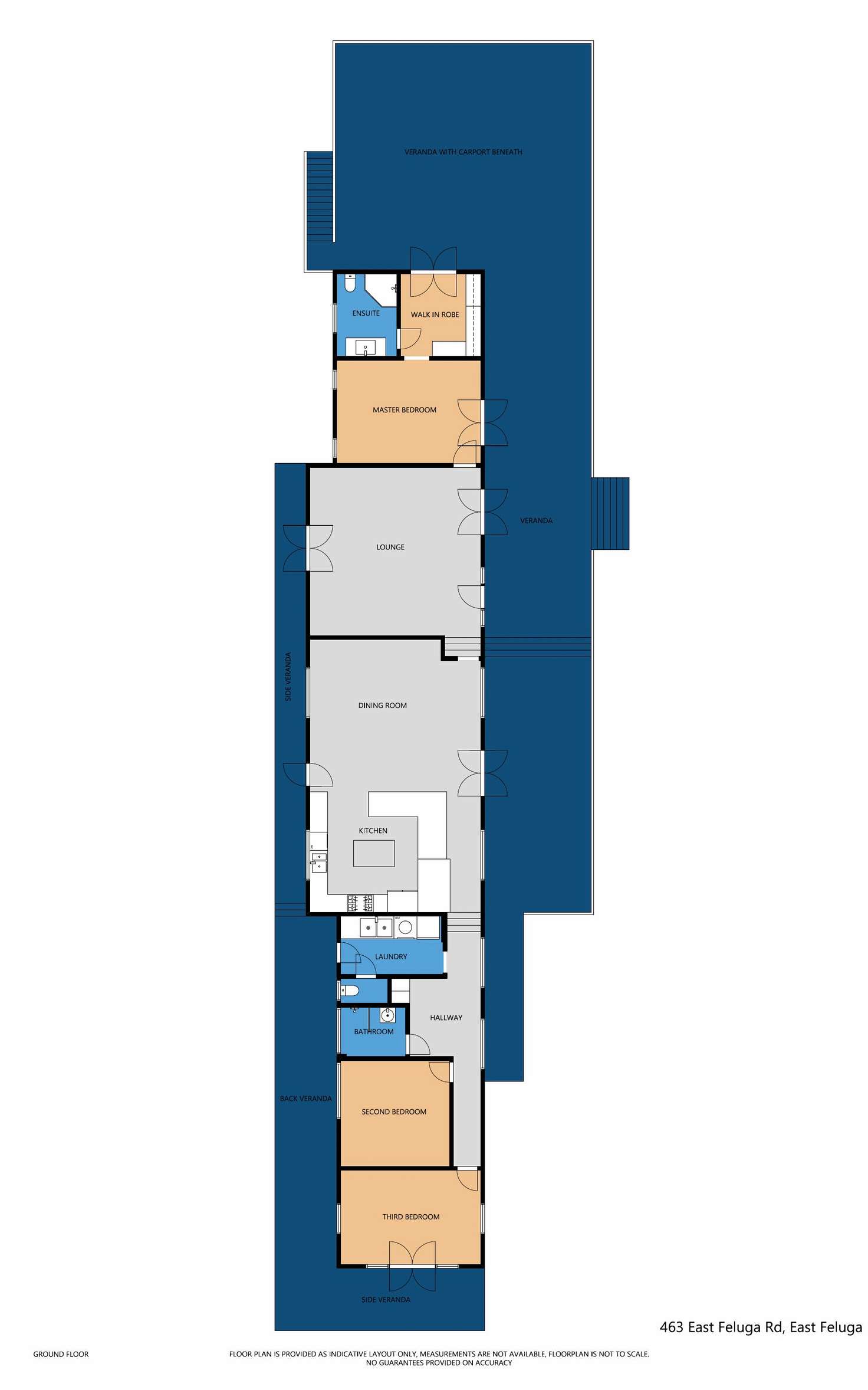 Floorplan of Homely house listing, 463 East Feluga Road, East Feluga QLD 4854