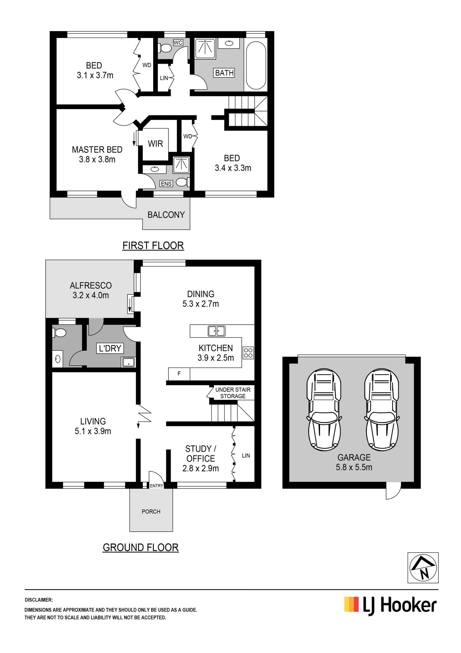 Floorplan of Homely house listing, 3 Fletcher St, Stanhope Gardens NSW 2768