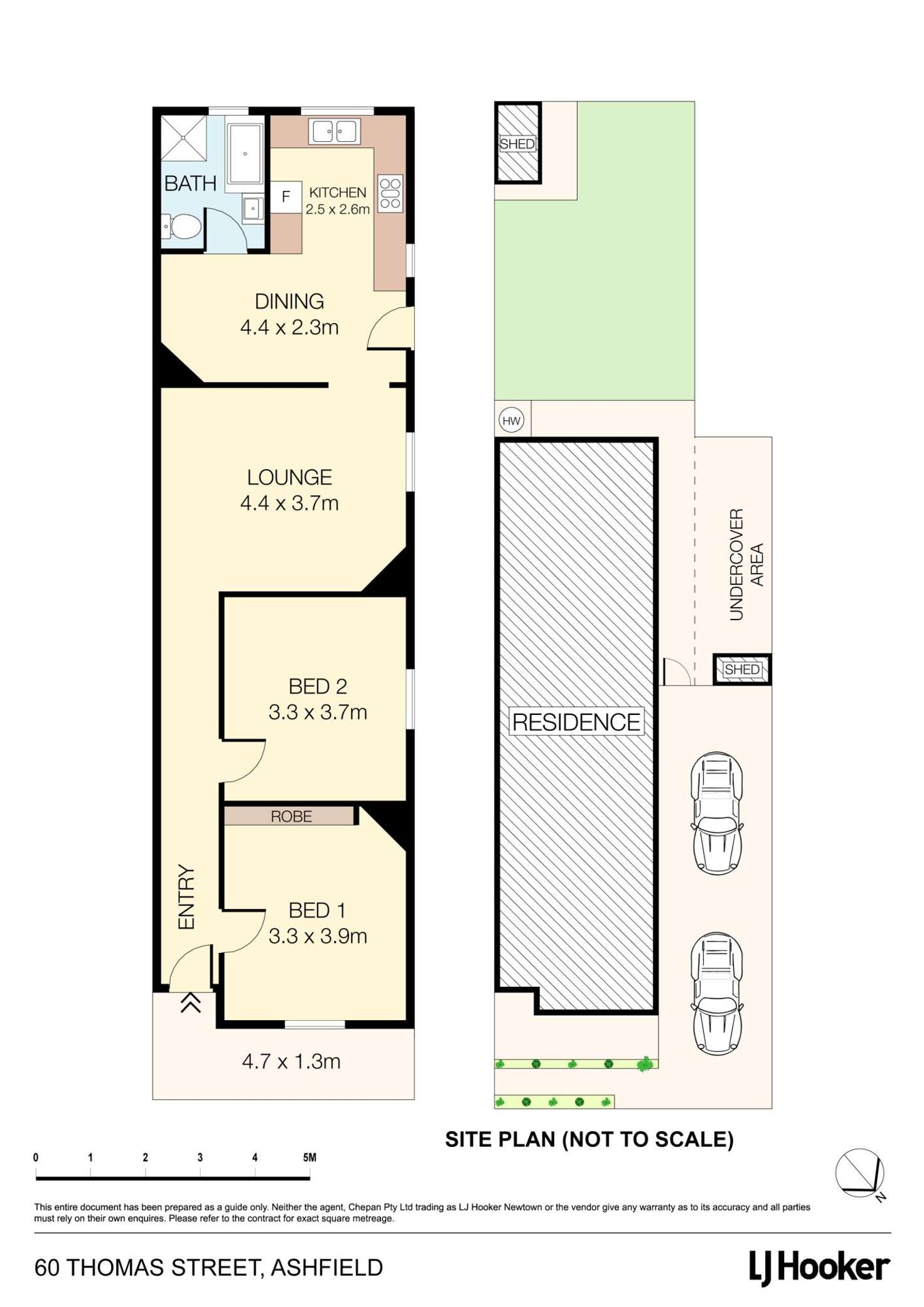 Floorplan of Homely house listing, 60 Thomas Street, Ashfield NSW 2131