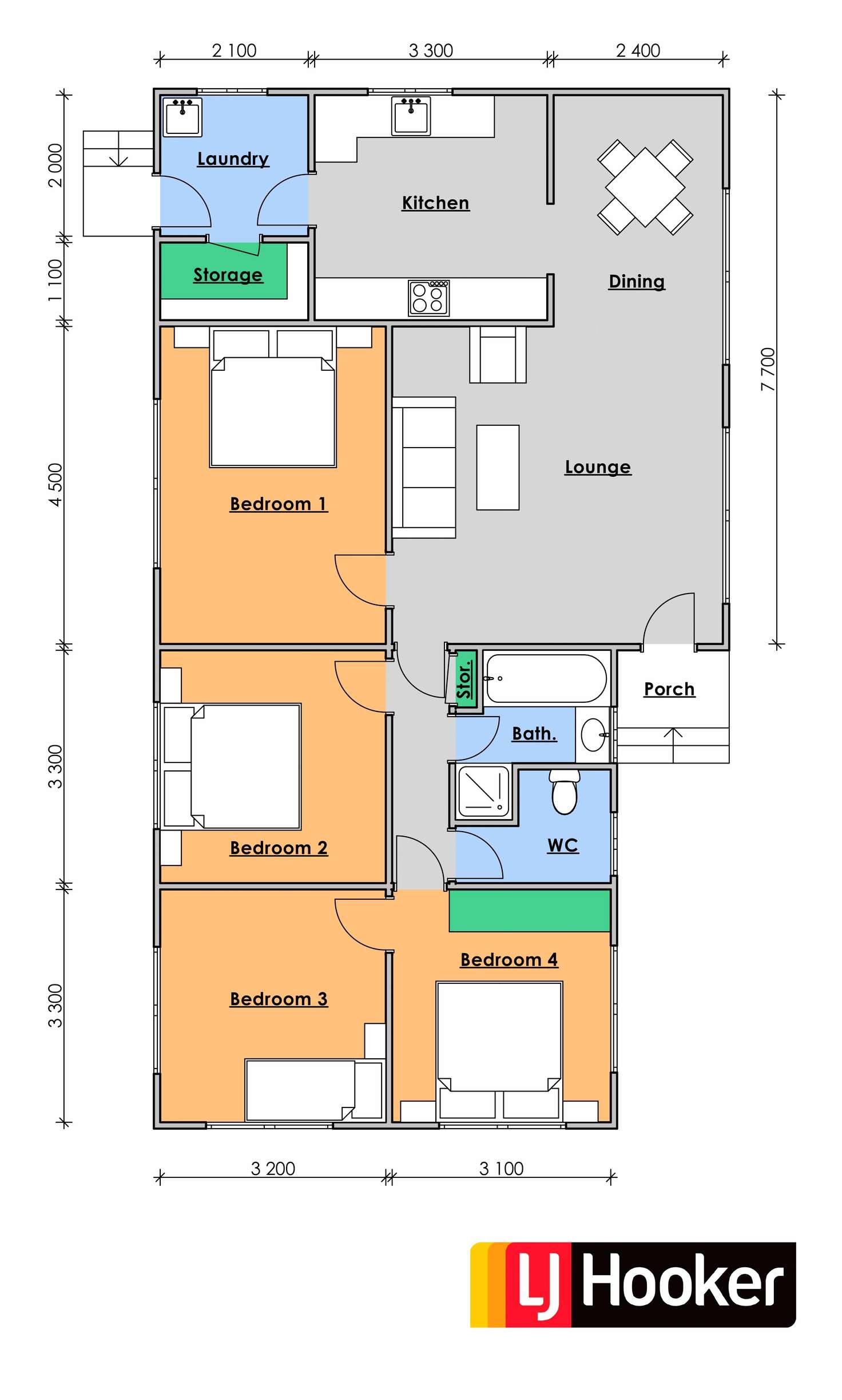 Floorplan of Homely house listing, 13 Mudford Street, Taree NSW 2430