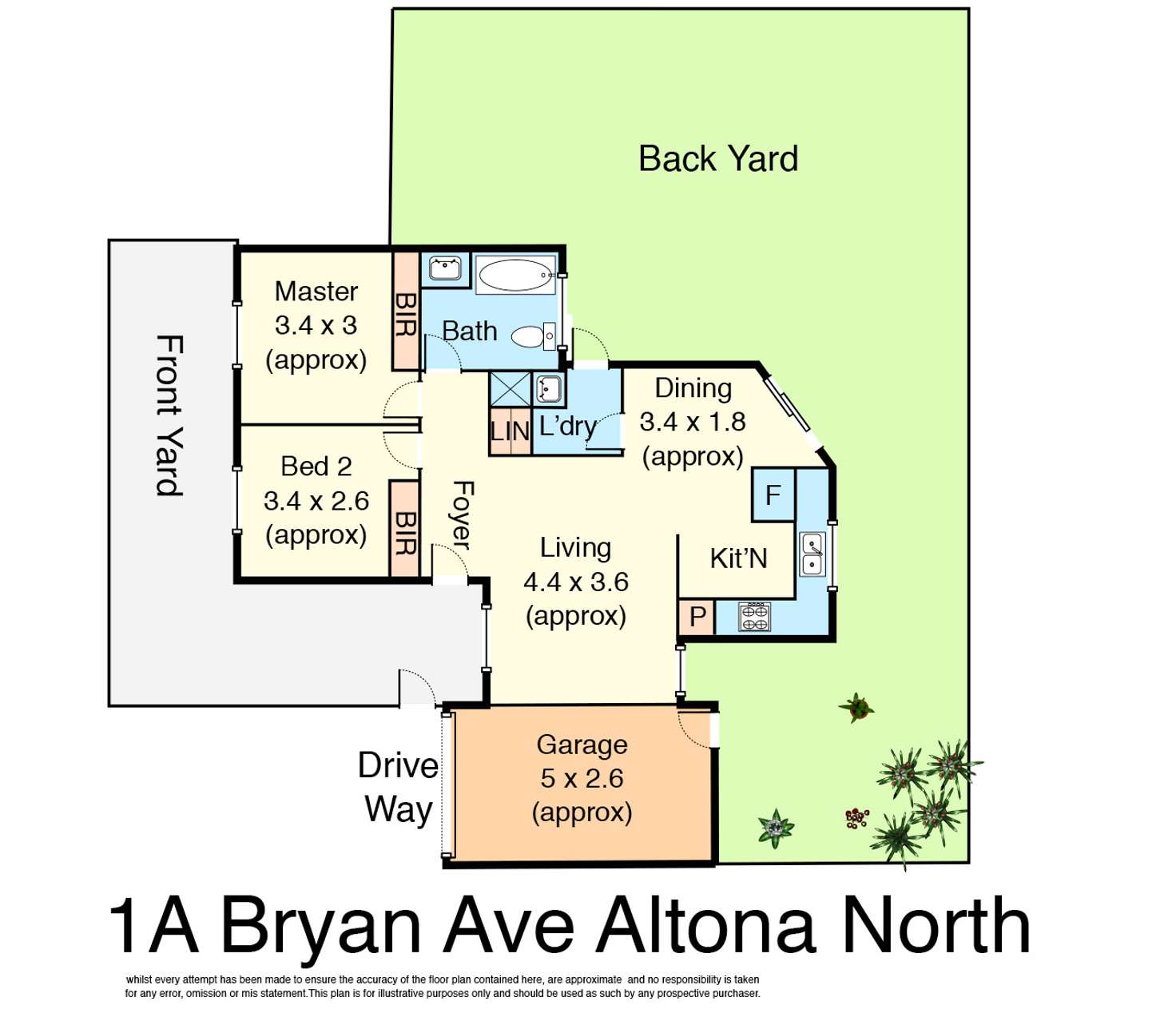 Floorplan of Homely unit listing, 1a Bryan Avenue, Altona North VIC 3025