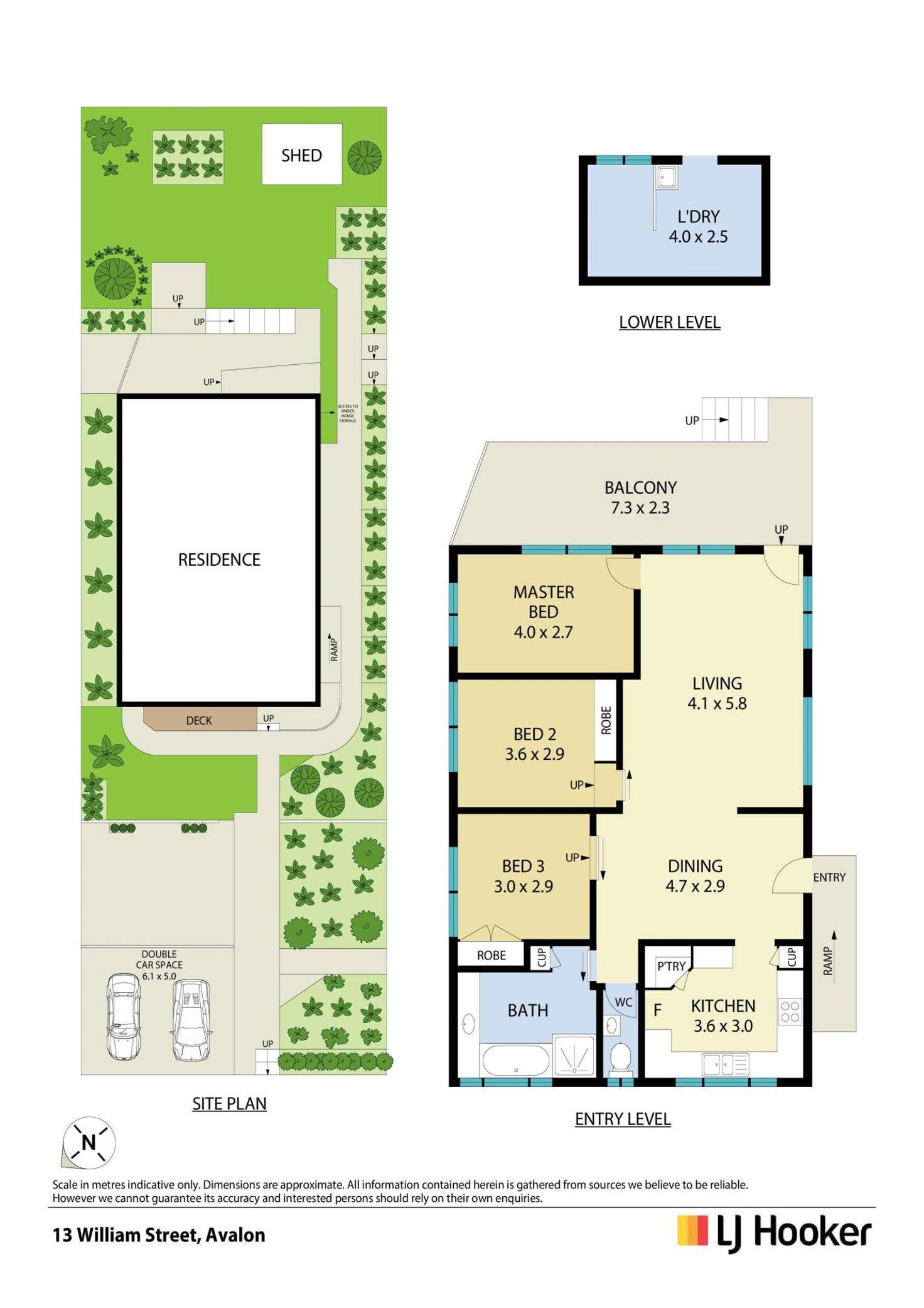 Floorplan of Homely house listing, 13 William Street, Avalon Beach NSW 2107
