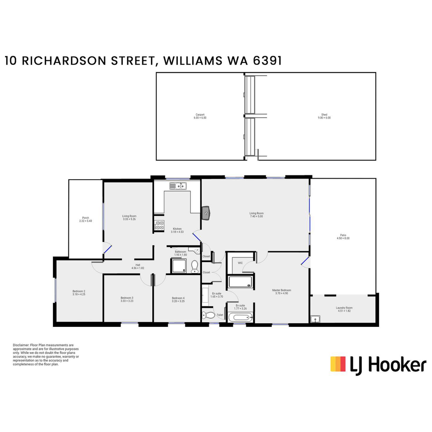 Floorplan of Homely house listing, 10 Richardson Street, Williams WA 6391