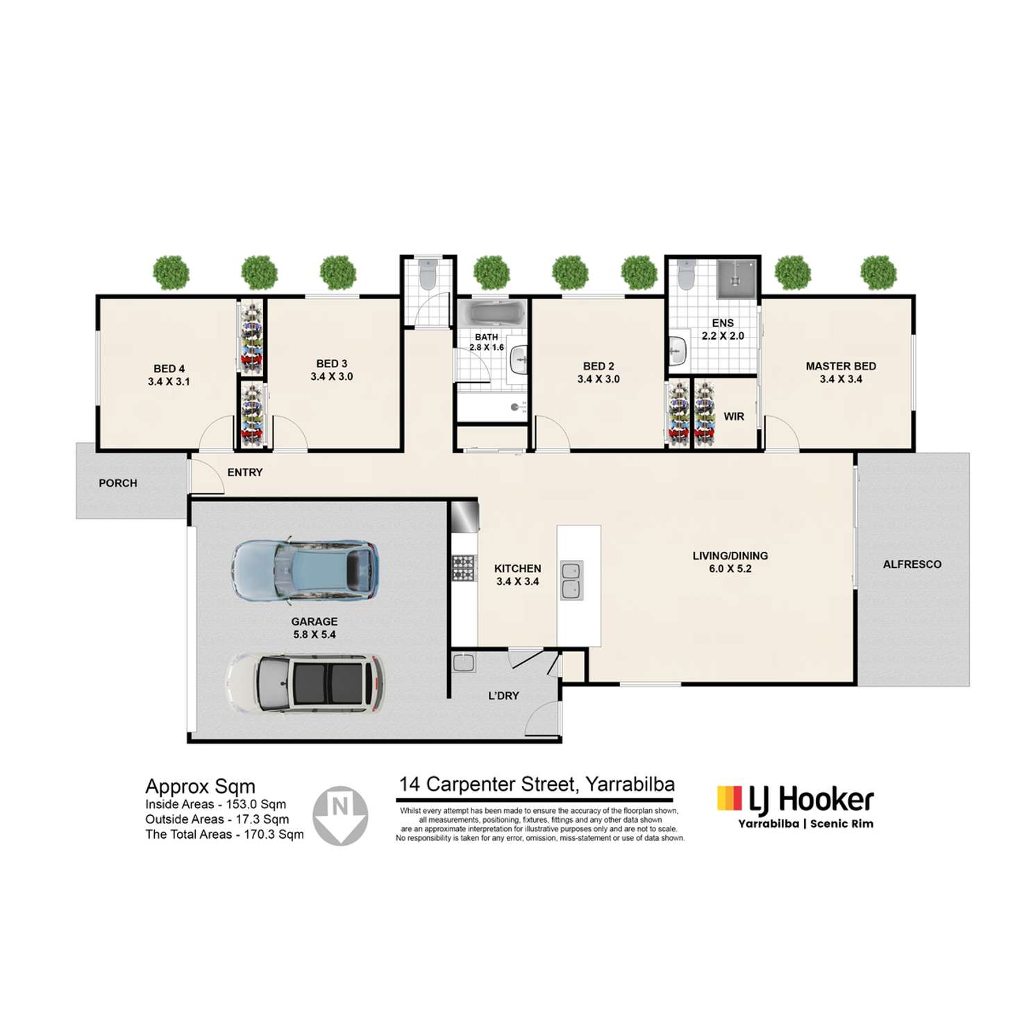 Floorplan of Homely house listing, 14 Carpenter Street, Yarrabilba QLD 4207