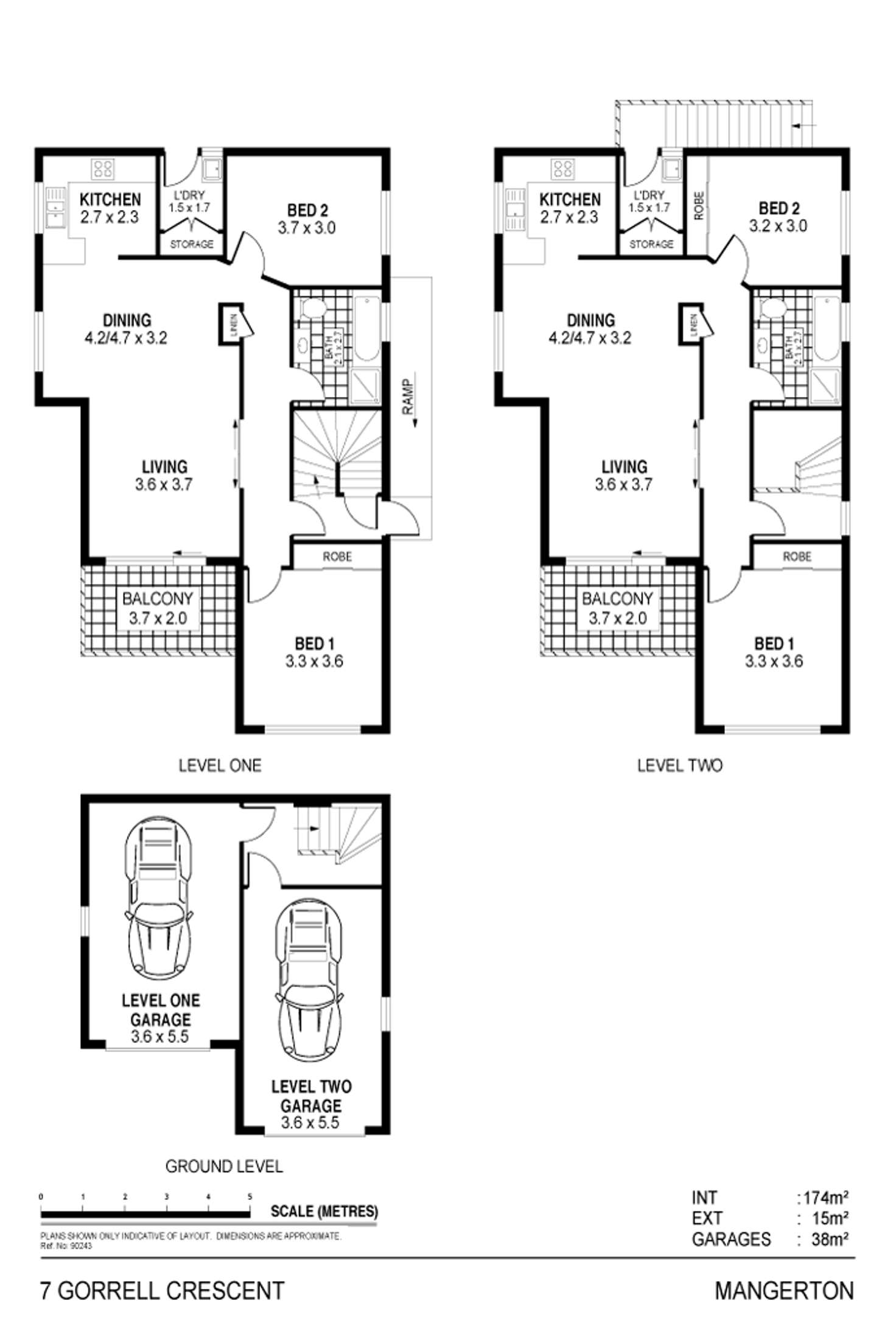 Floorplan of Homely blockOfUnits listing, 7 Gorrell Crescent, Mangerton NSW 2500