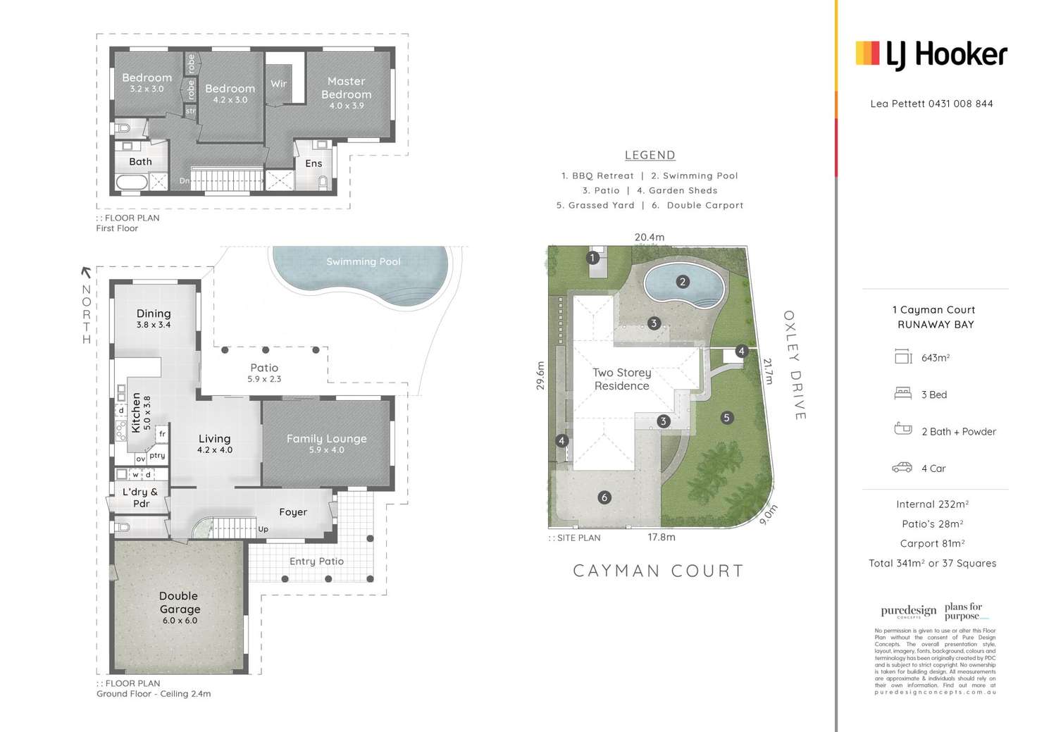 Floorplan of Homely house listing, 1 Cayman Court, Runaway Bay QLD 4216