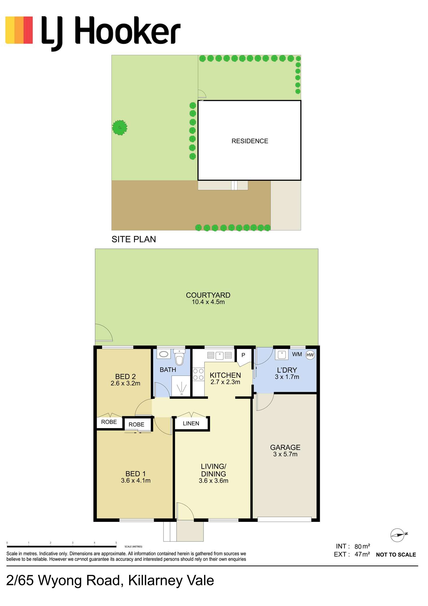 Floorplan of Homely villa listing, 2/65 Wyong Road, Killarney Vale NSW 2261