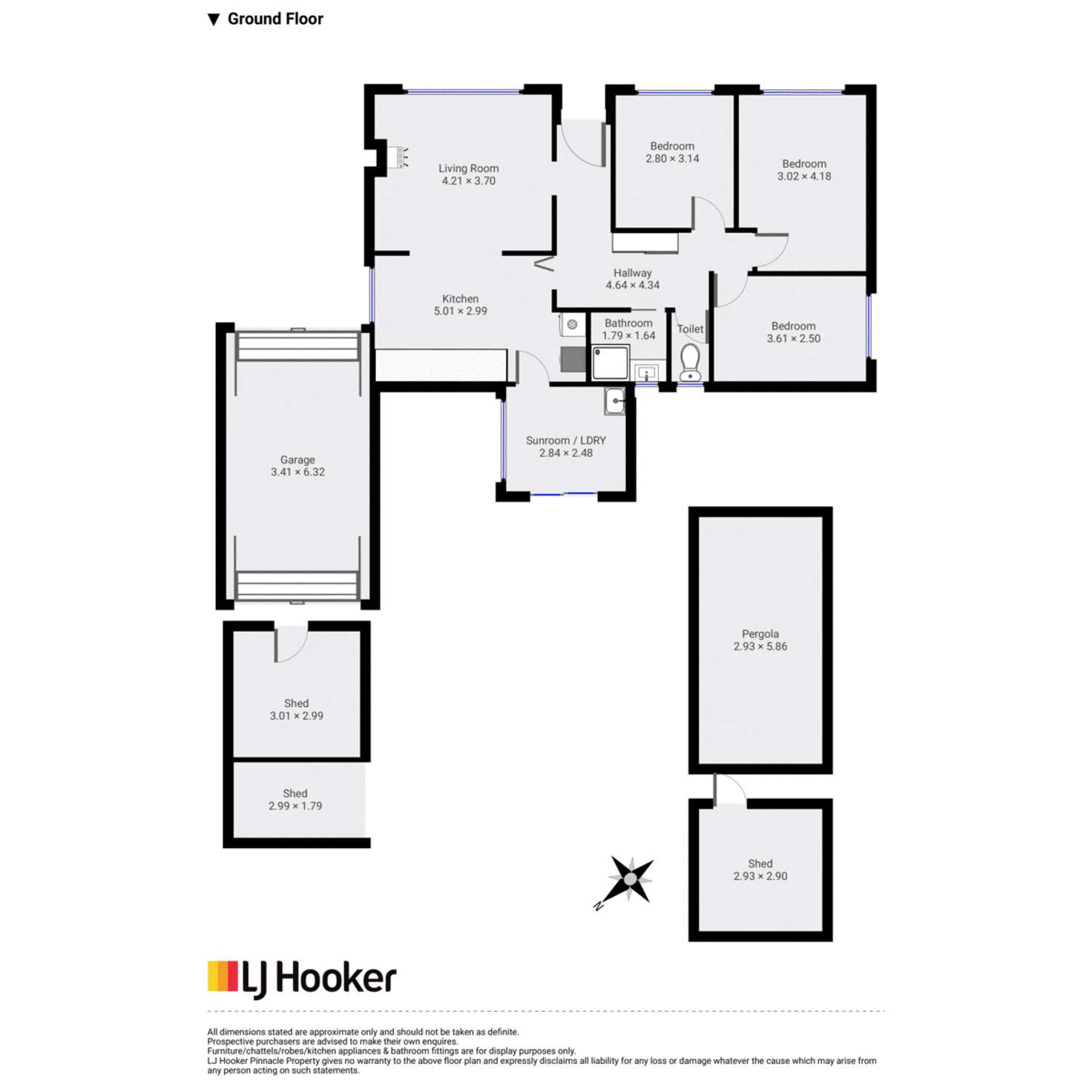 Floorplan of Homely house listing, 2 Arunta Crescent, Chigwell TAS 7011