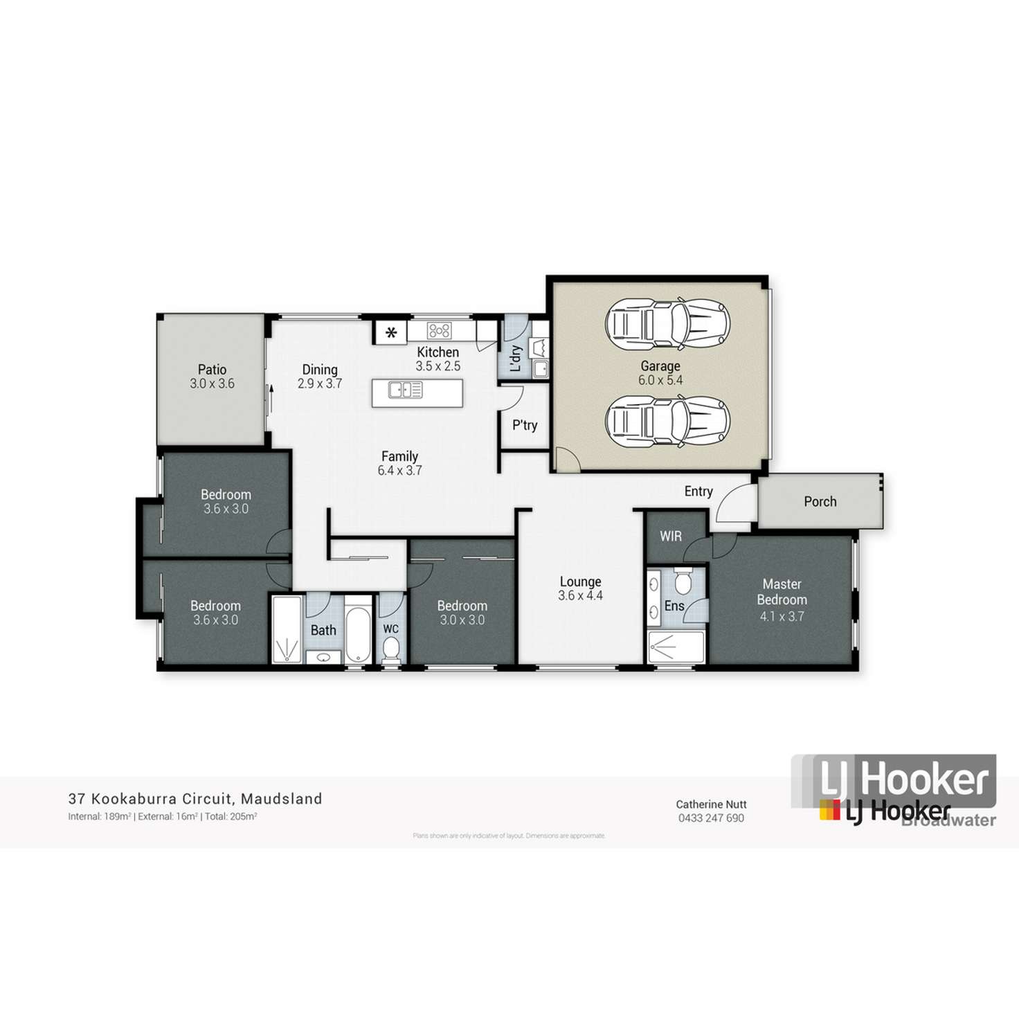 Floorplan of Homely house listing, 37 Kookaburra Circuit, Maudsland QLD 4210