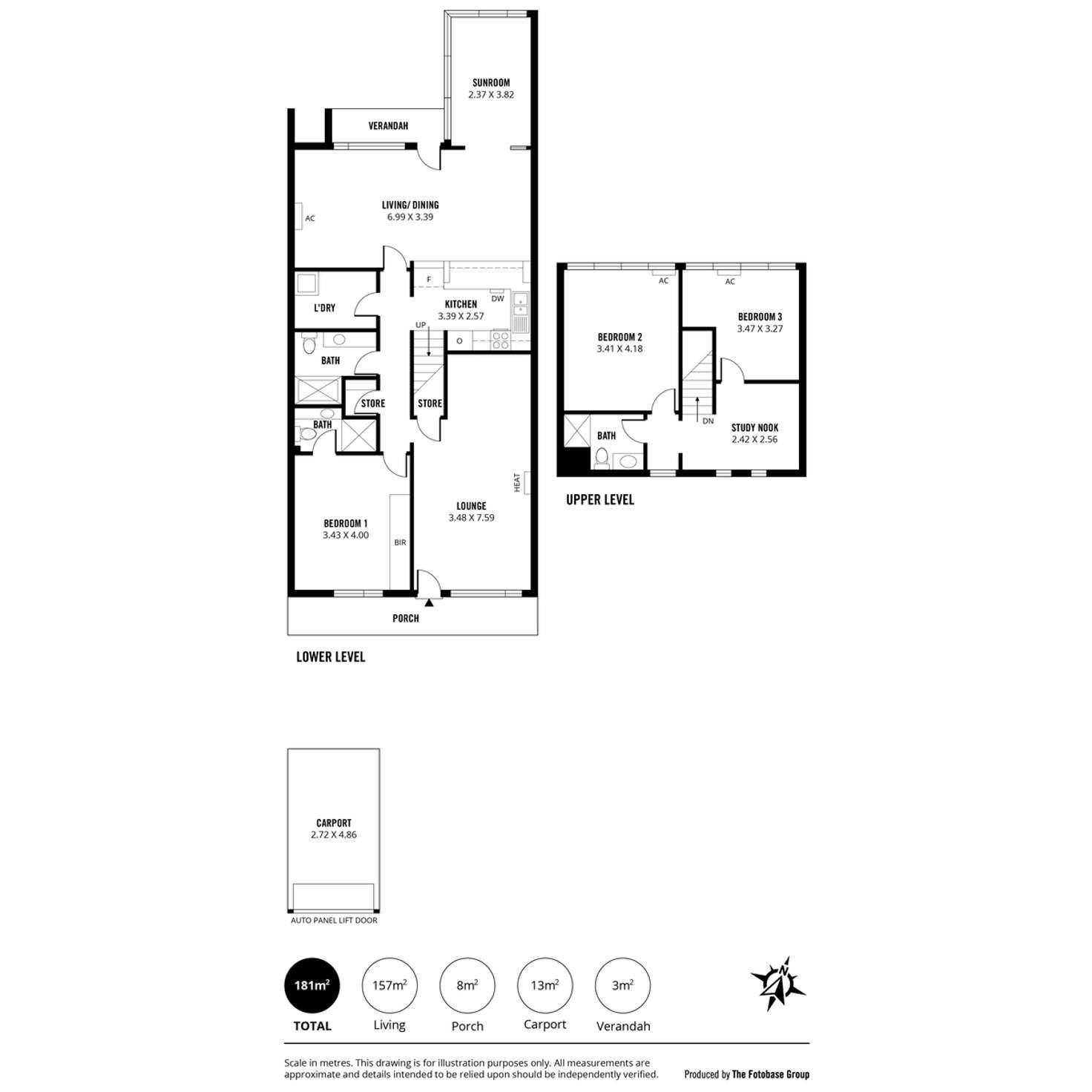 Floorplan of Homely townhouse listing, 6/10 Simpson Parade, Wayville SA 5034