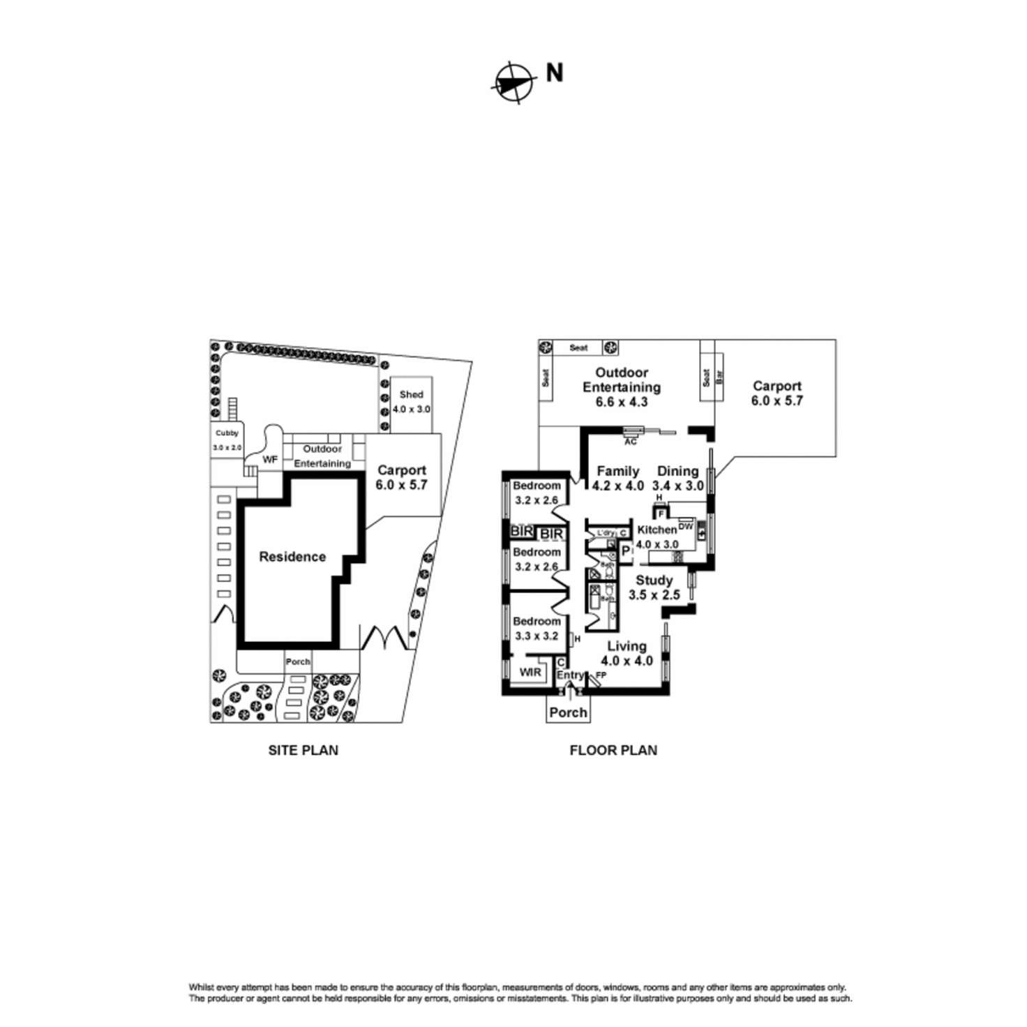 Floorplan of Homely house listing, 4 Berkeley Court, Seabrook VIC 3028