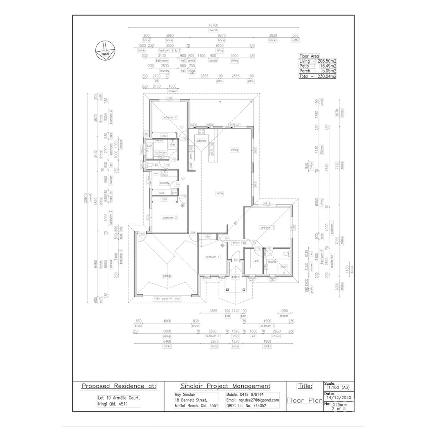 Floorplan of Homely house listing, 25 Armelie Court, Ningi QLD 4511