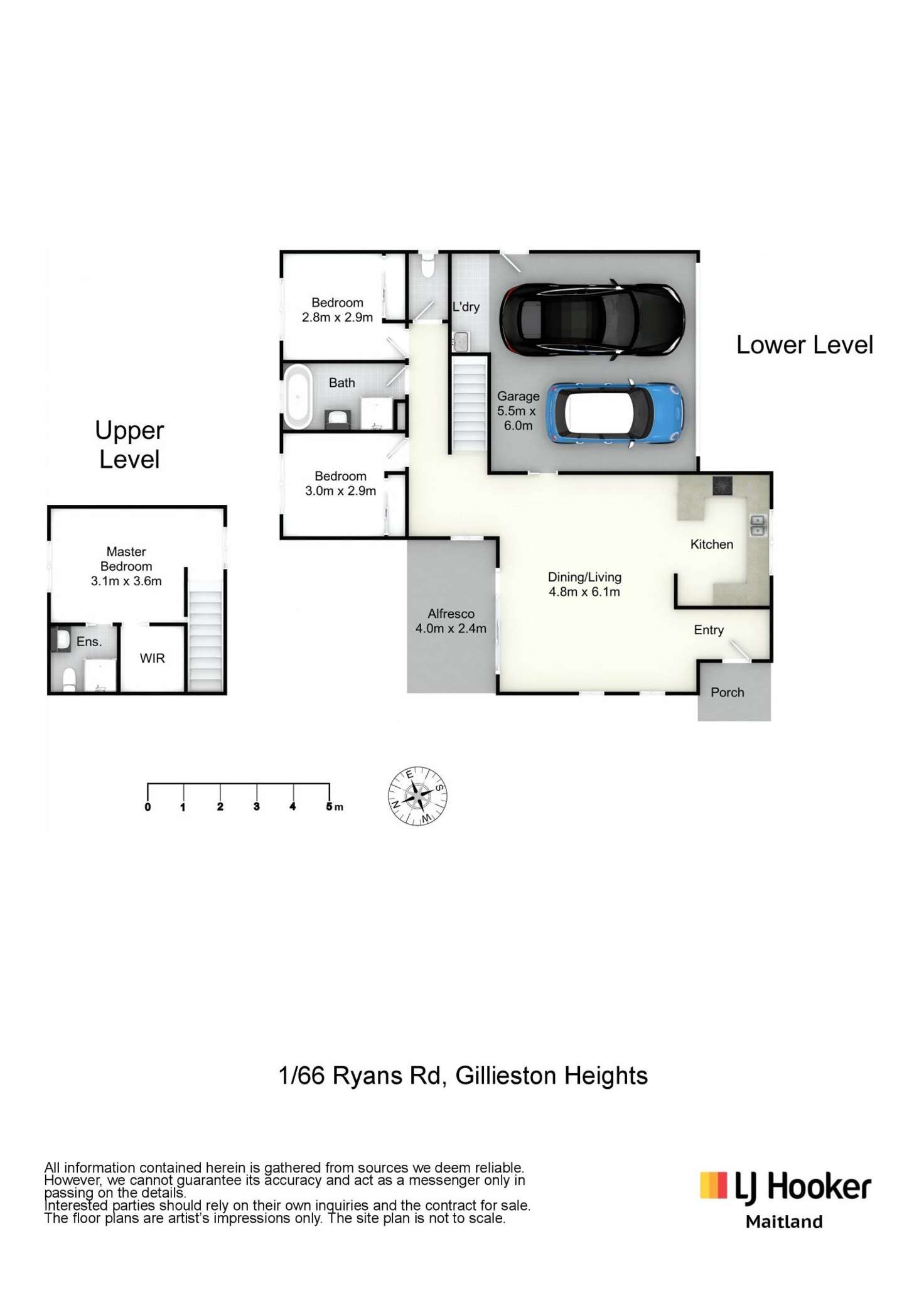 Floorplan of Homely blockOfUnits listing, 1-3/66 Ryans Road, Gillieston Heights NSW 2321