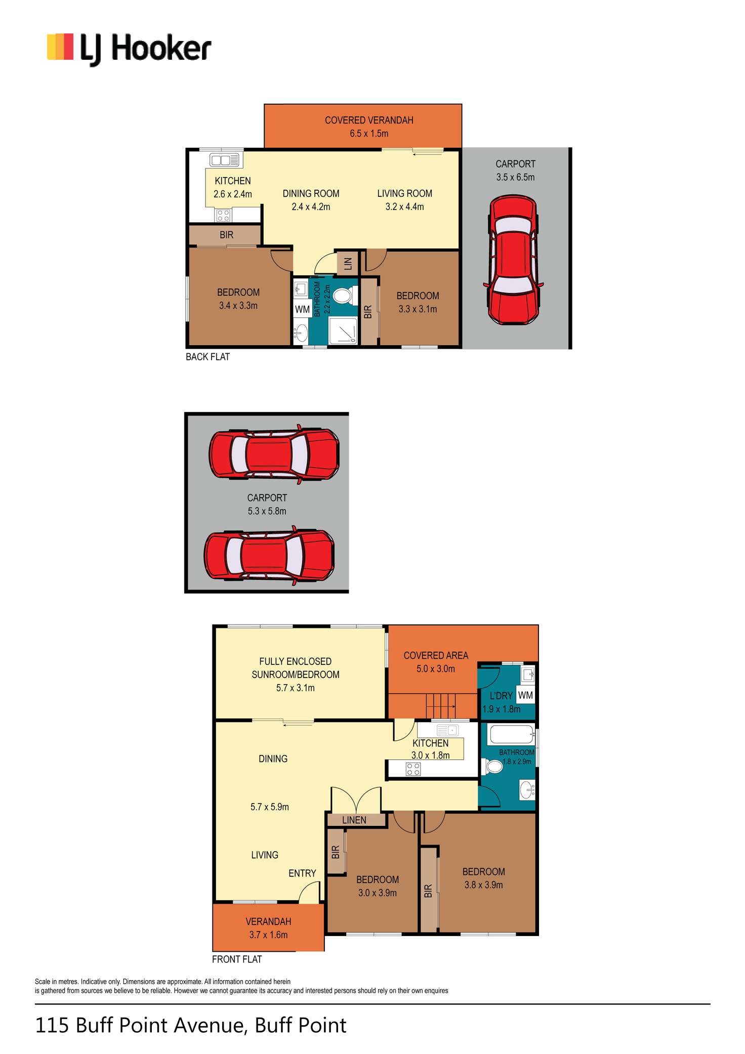 Floorplan of Homely house listing, 115 Buff Point Avenue, Buff Point NSW 2262