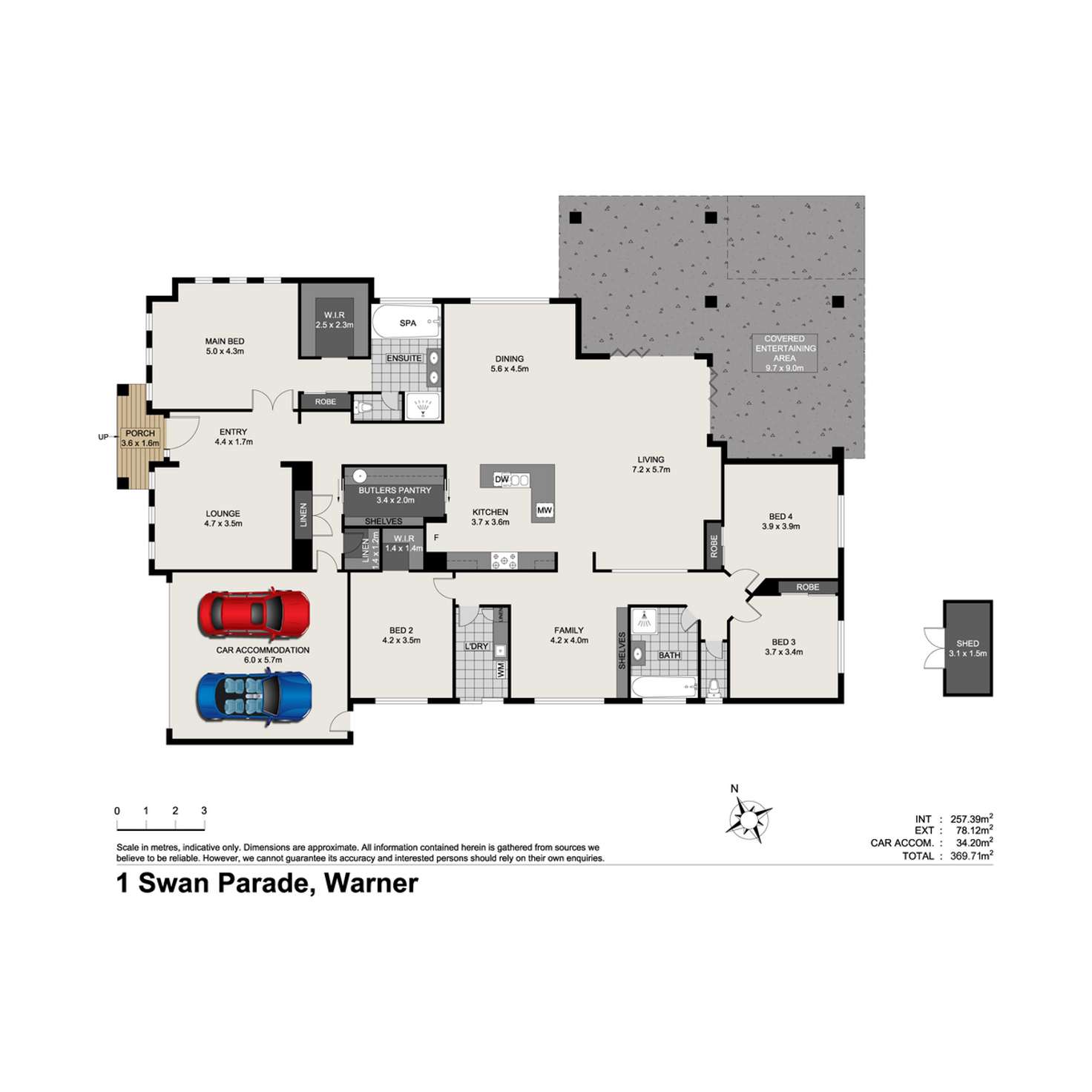 Floorplan of Homely house listing, 1 Swan Parade, Warner QLD 4500