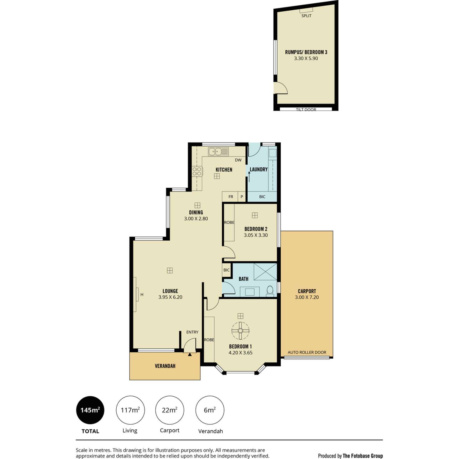 Floorplan of Homely unit listing, 2/449 Kensington Road, Rosslyn Park SA 5072