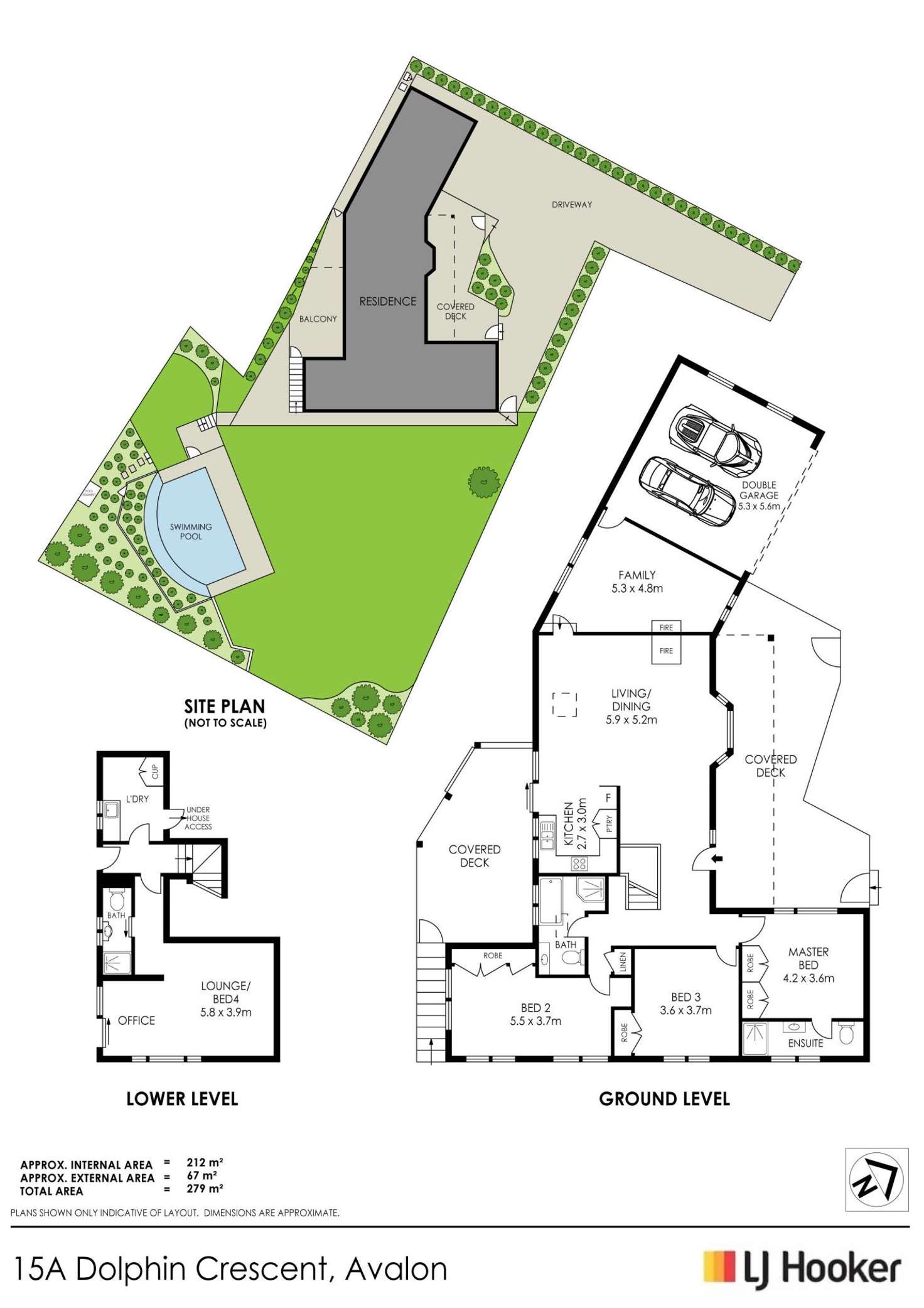 Floorplan of Homely house listing, 15A Dolphin Crescent, Avalon Beach NSW 2107