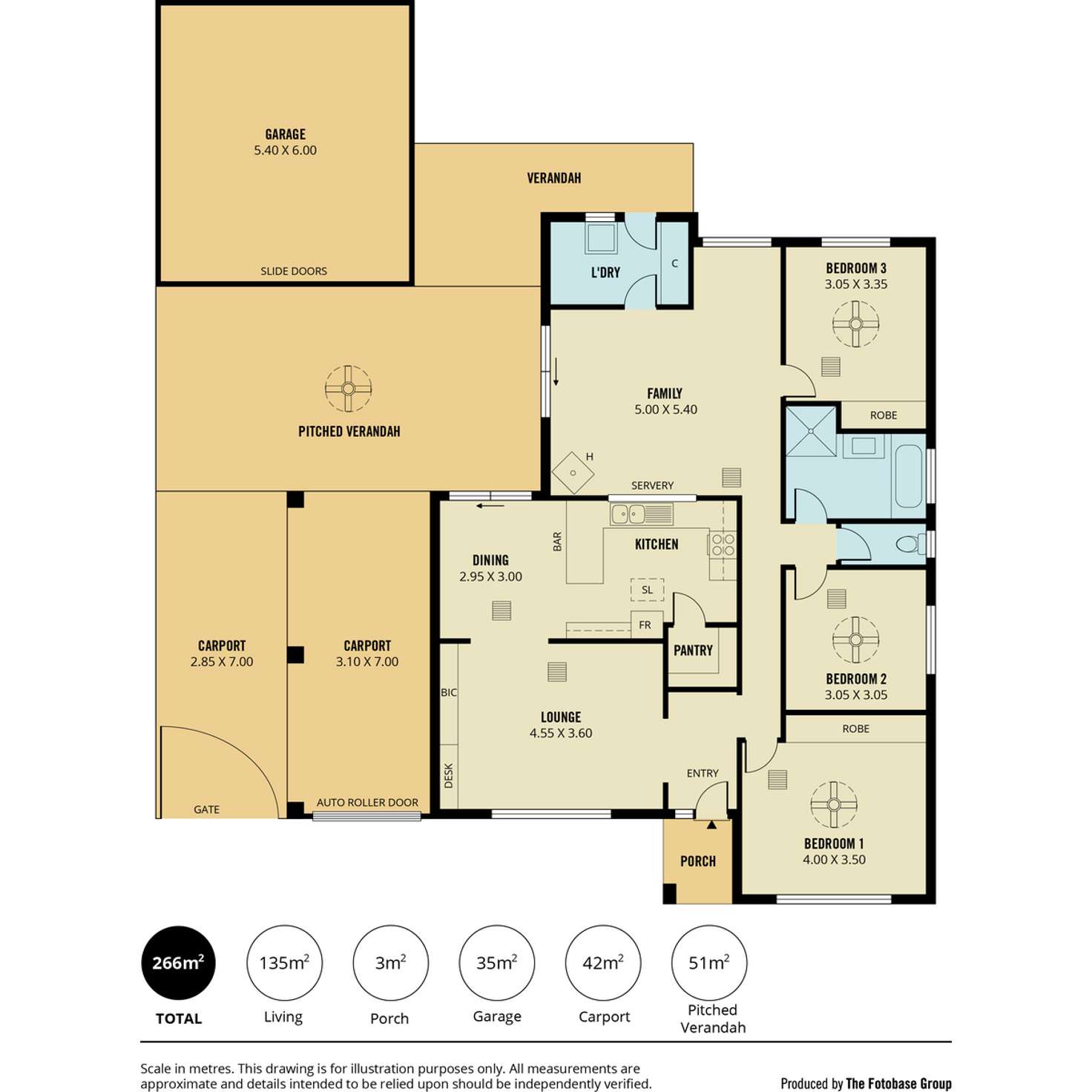 Floorplan of Homely house listing, 36 Alicante Avenue, Wynn Vale SA 5127