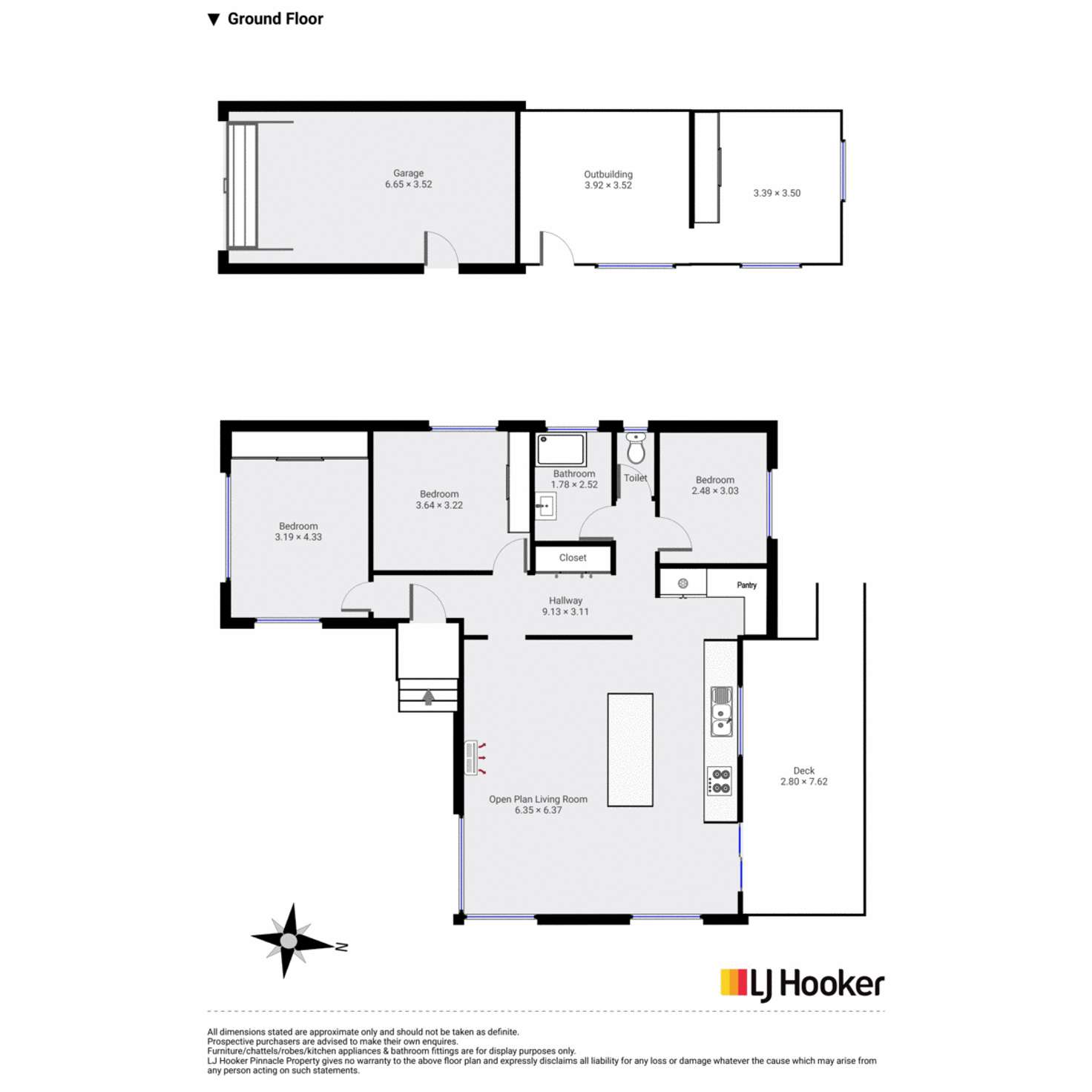 Floorplan of Homely house listing, 8 Anthony Place, Glenorchy TAS 7010