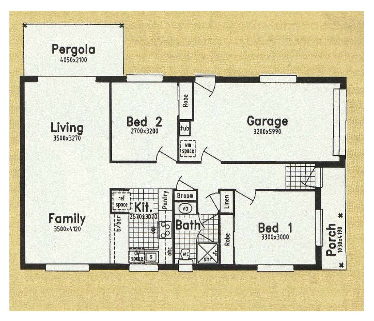 Floorplan of Homely townhouse listing, 20/118 HAMILTON ROAD, Moorooka QLD 4105