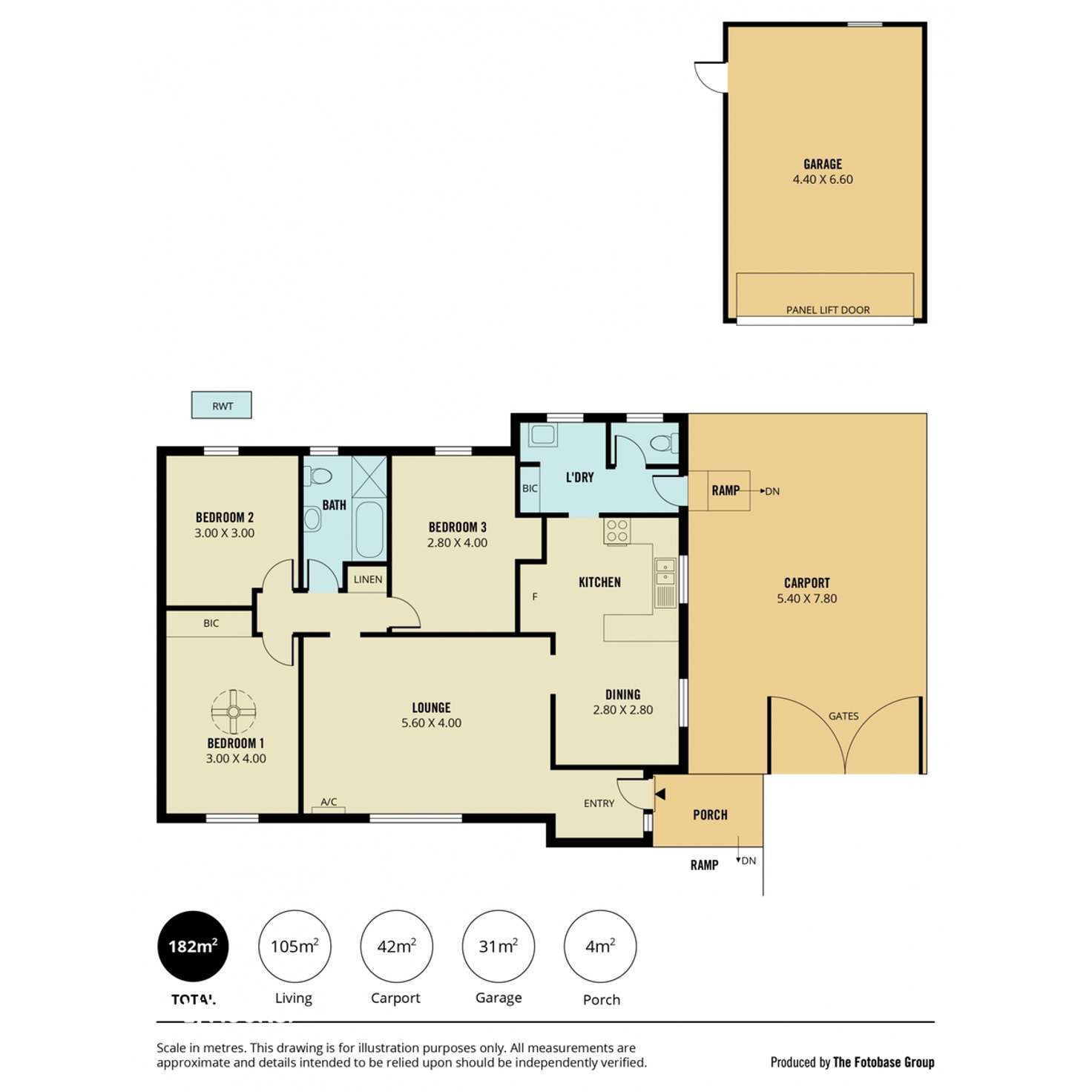 Floorplan of Homely house listing, 16 Brigalo Street, Gawler West SA 5118