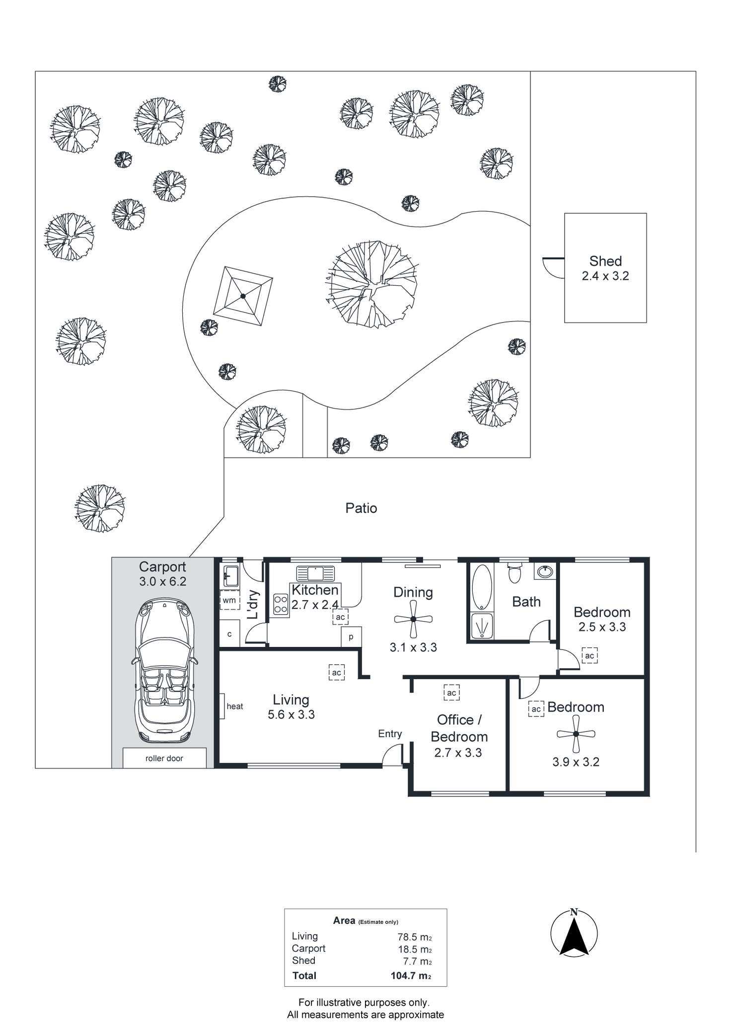 Floorplan of Homely house listing, 15 Baldina Crescent, Craigmore SA 5114