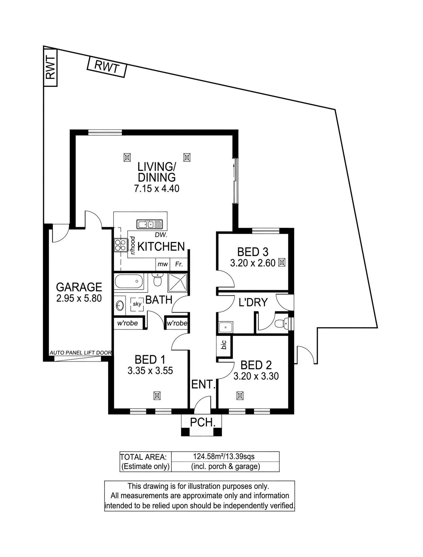 Floorplan of Homely house listing, 30B Barry Road, Oaklands Park SA 5046