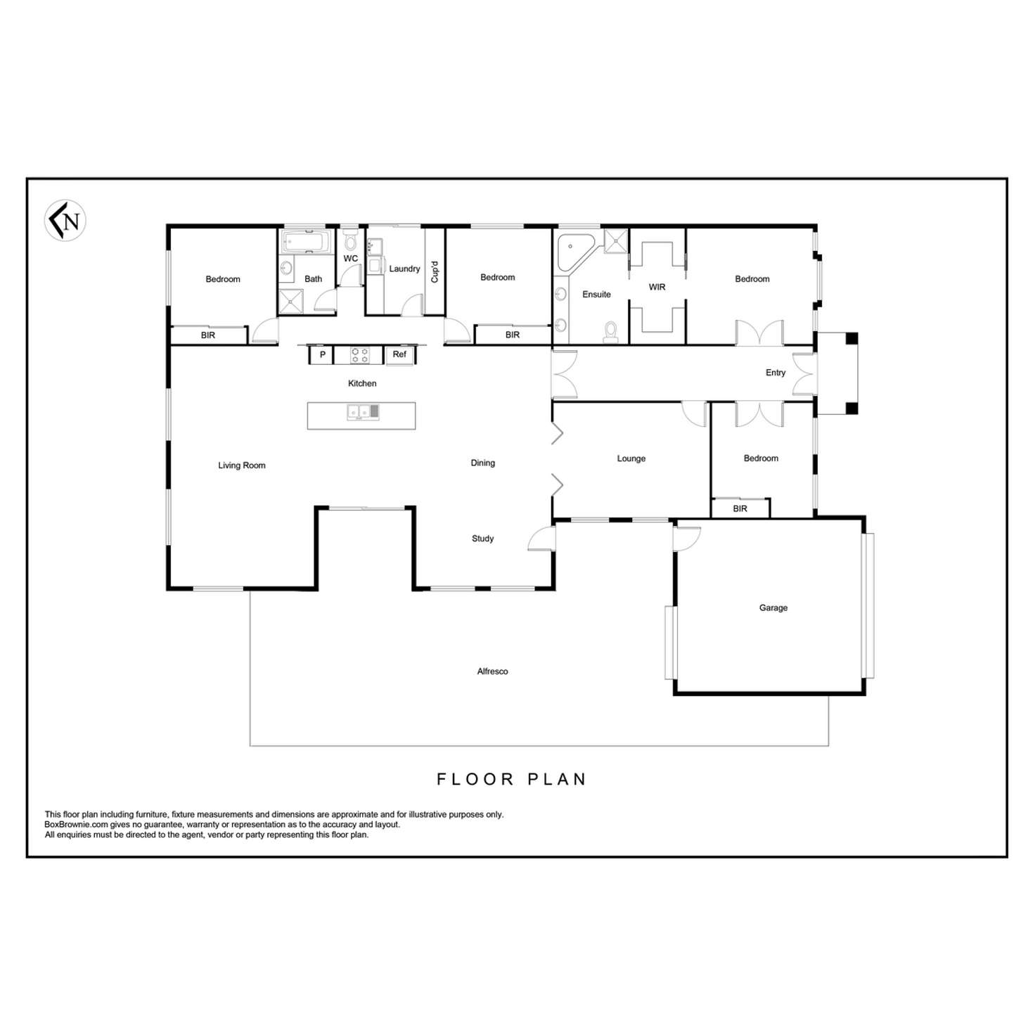 Floorplan of Homely house listing, 31 Santander Crescent, Point Cook VIC 3030