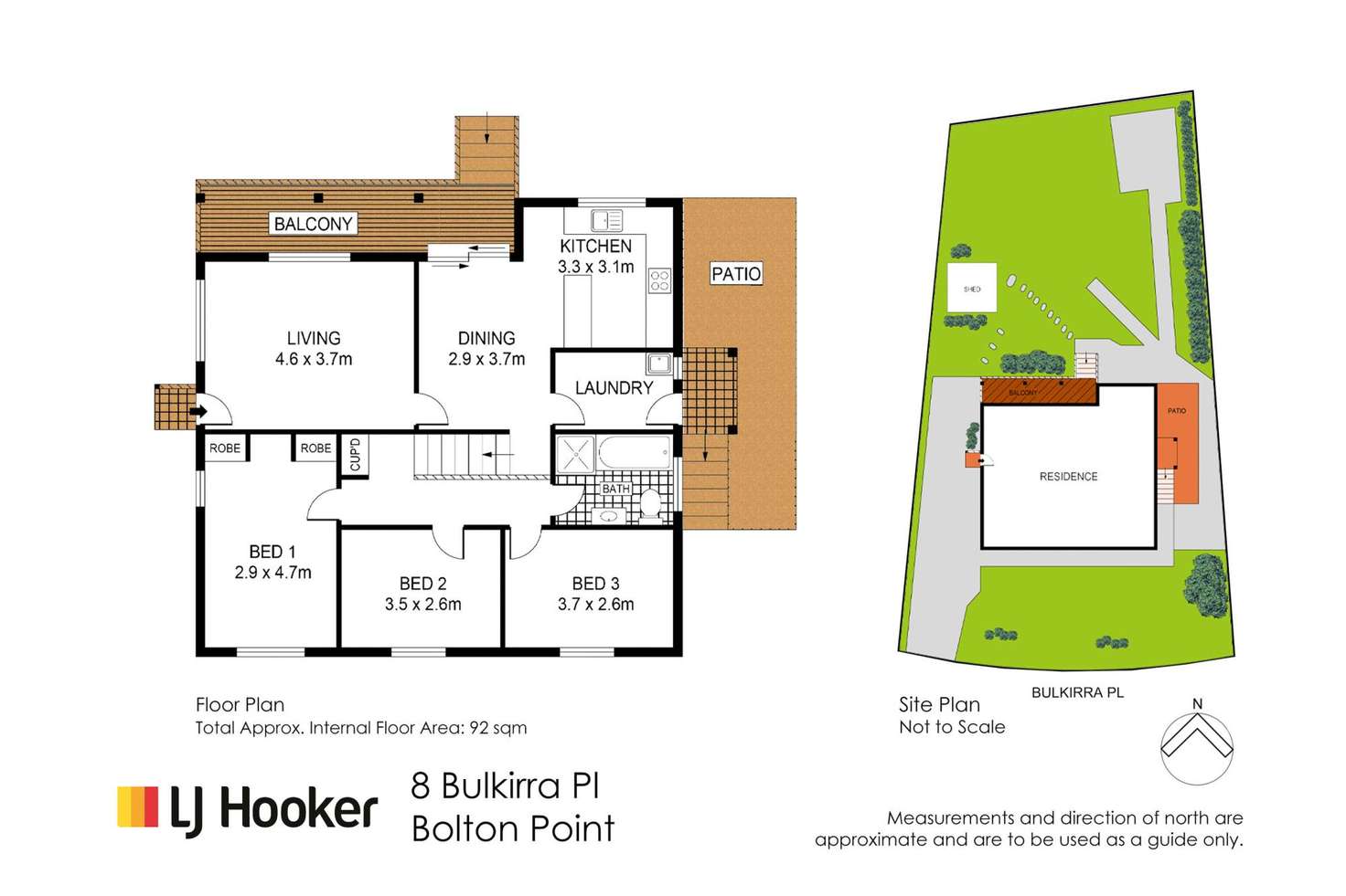 Floorplan of Homely house listing, 8 Bulkirra Place, Bolton Point NSW 2283