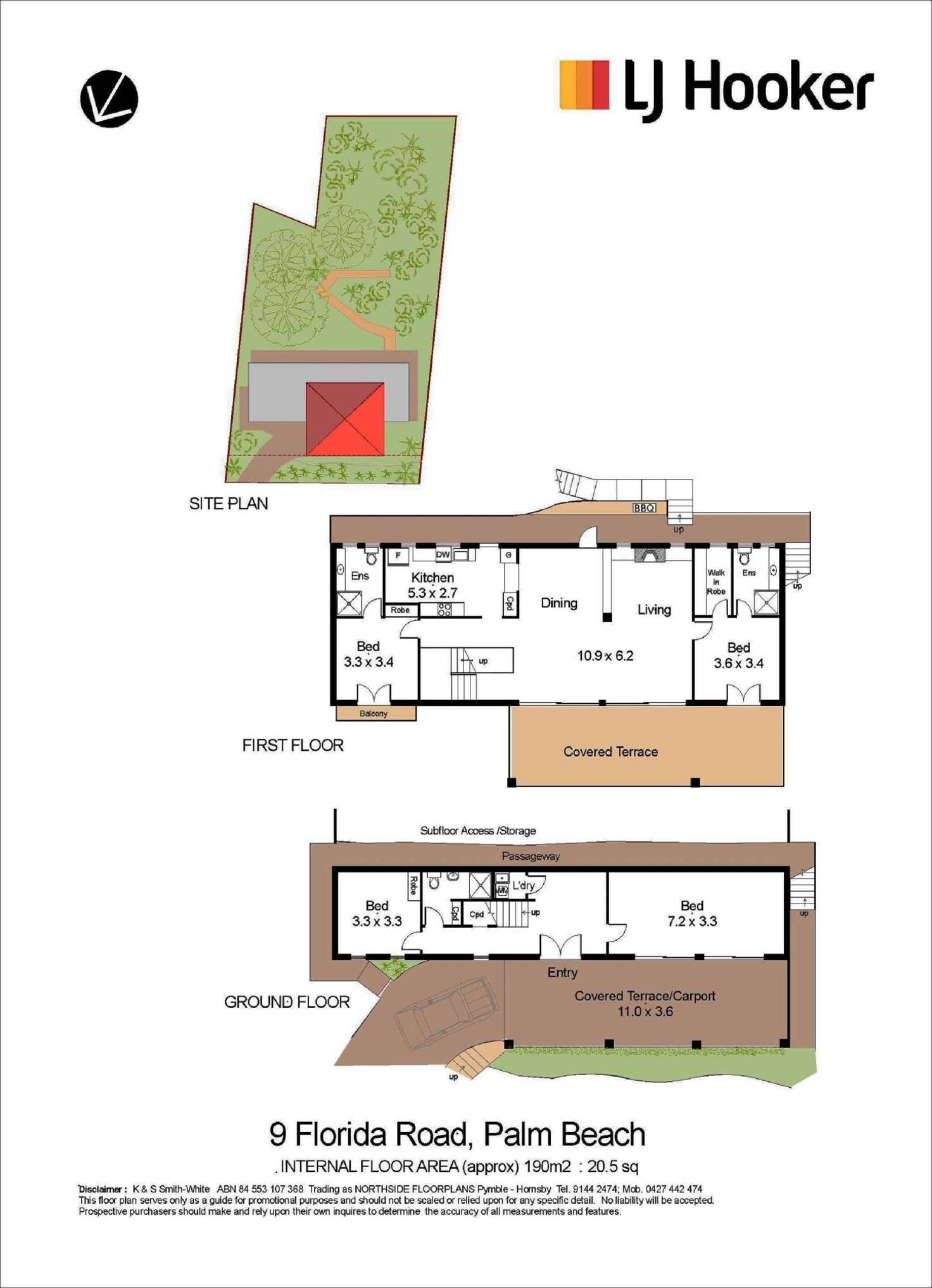 Floorplan of Homely house listing, 9 Florida Road, Palm Beach NSW 2108
