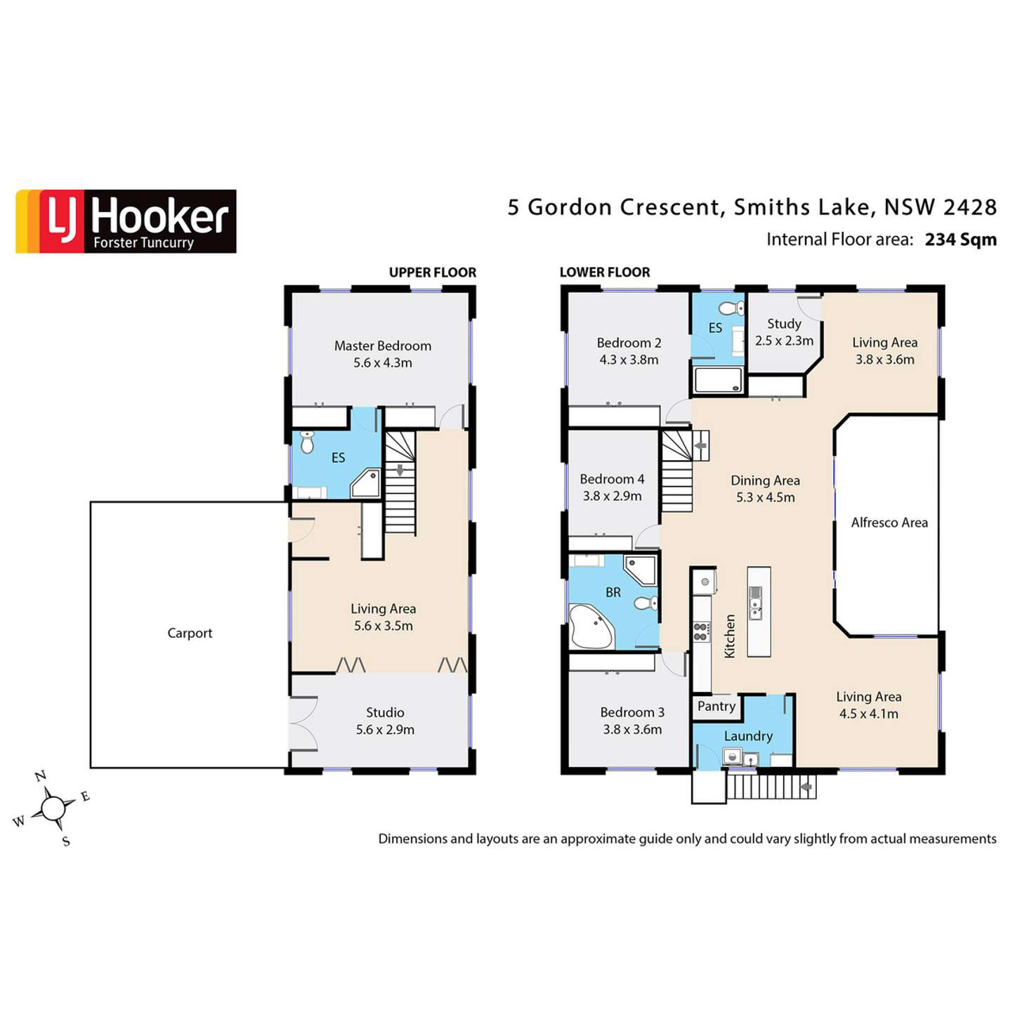 Floorplan of Homely house listing, 5 Gordon Crescent, Smiths Lake NSW 2428