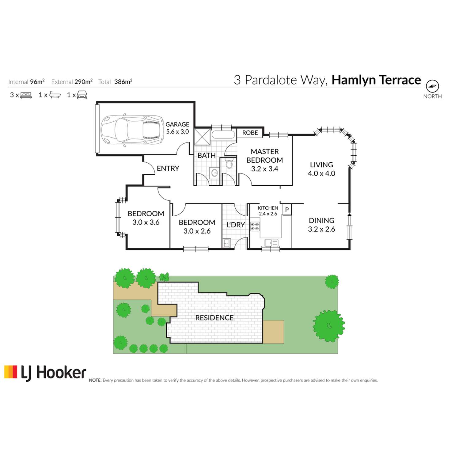 Floorplan of Homely house listing, 3 Pardalote Way, Hamlyn Terrace NSW 2259