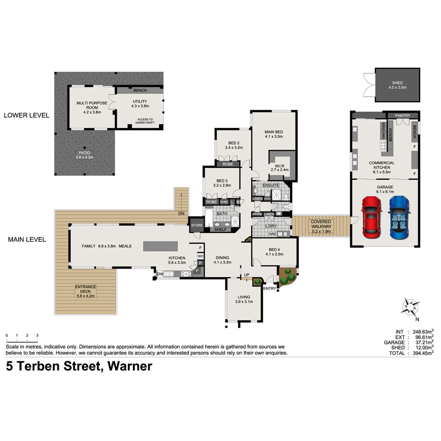 Floorplan of Homely house listing, 5 Terben Street, Warner QLD 4500
