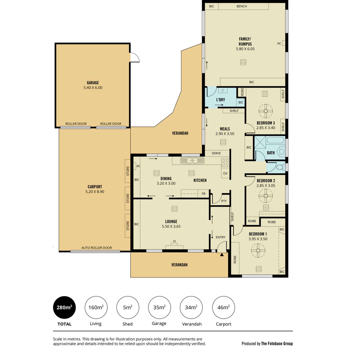 Floorplan of Homely house listing, 25 Cassia Street, Surrey Downs SA 5126