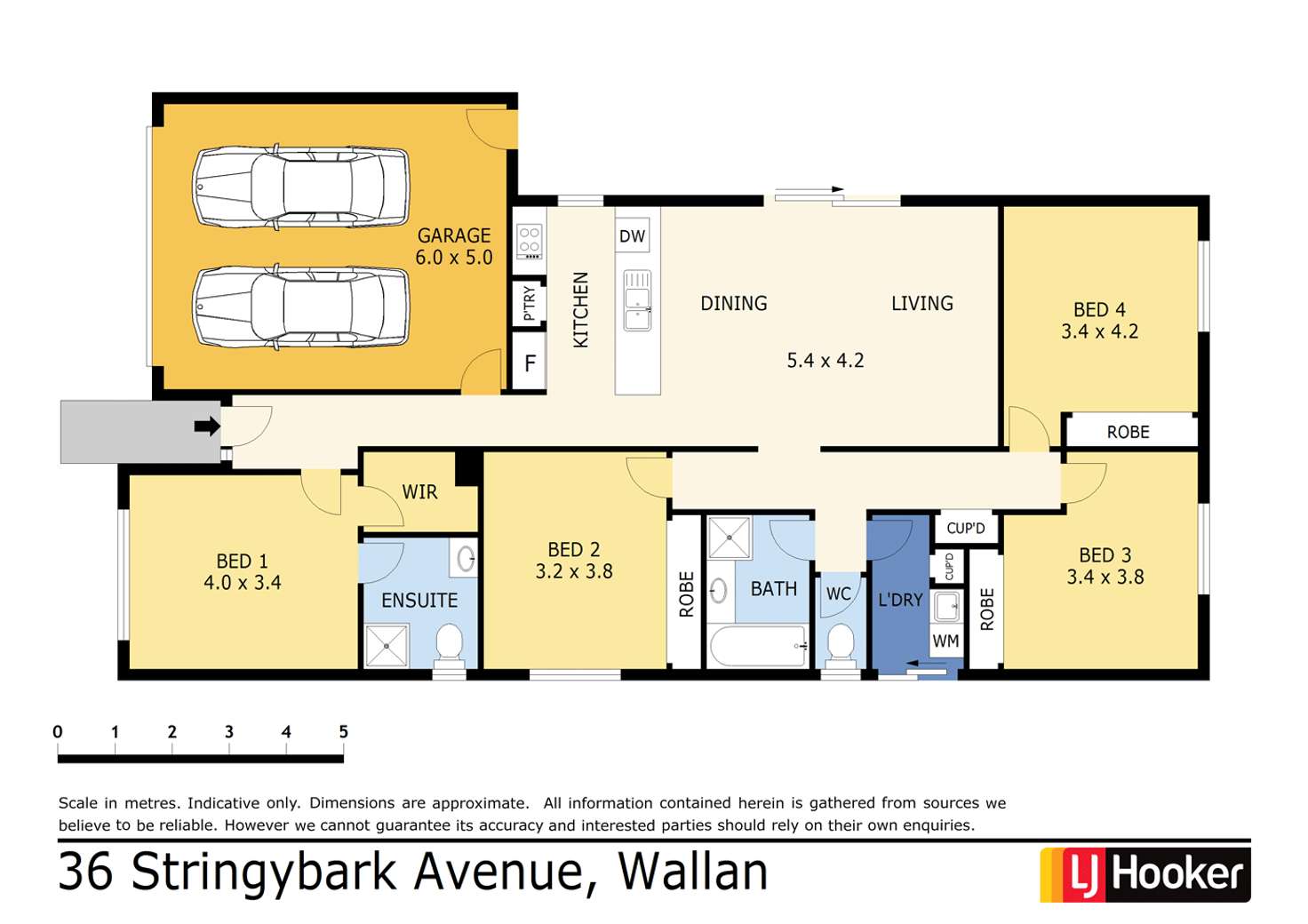 Floorplan of Homely house listing, 36 Stringybark Avenue, Wallan VIC 3756