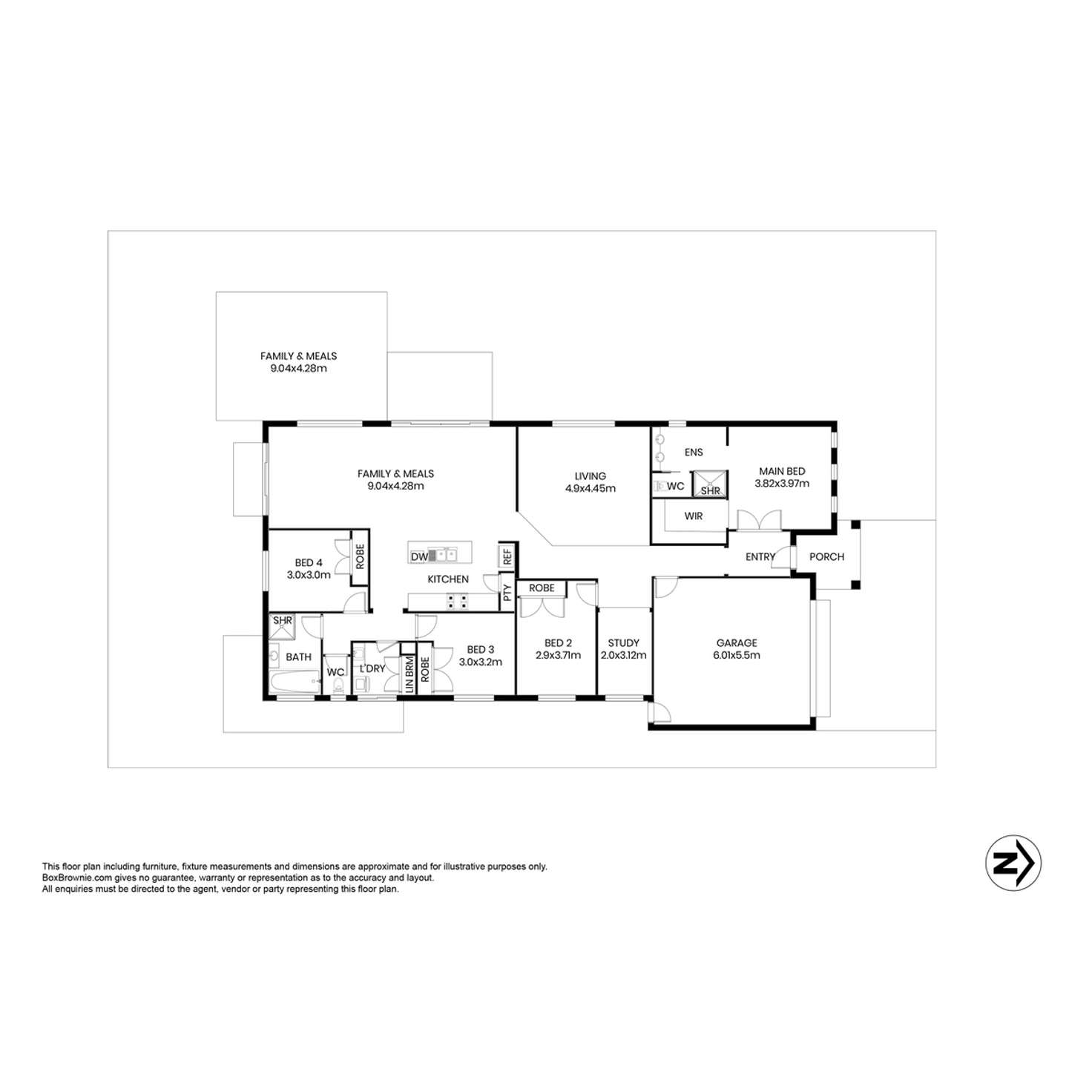 Floorplan of Homely house listing, 2 Saffron Place, Point Cook VIC 3030