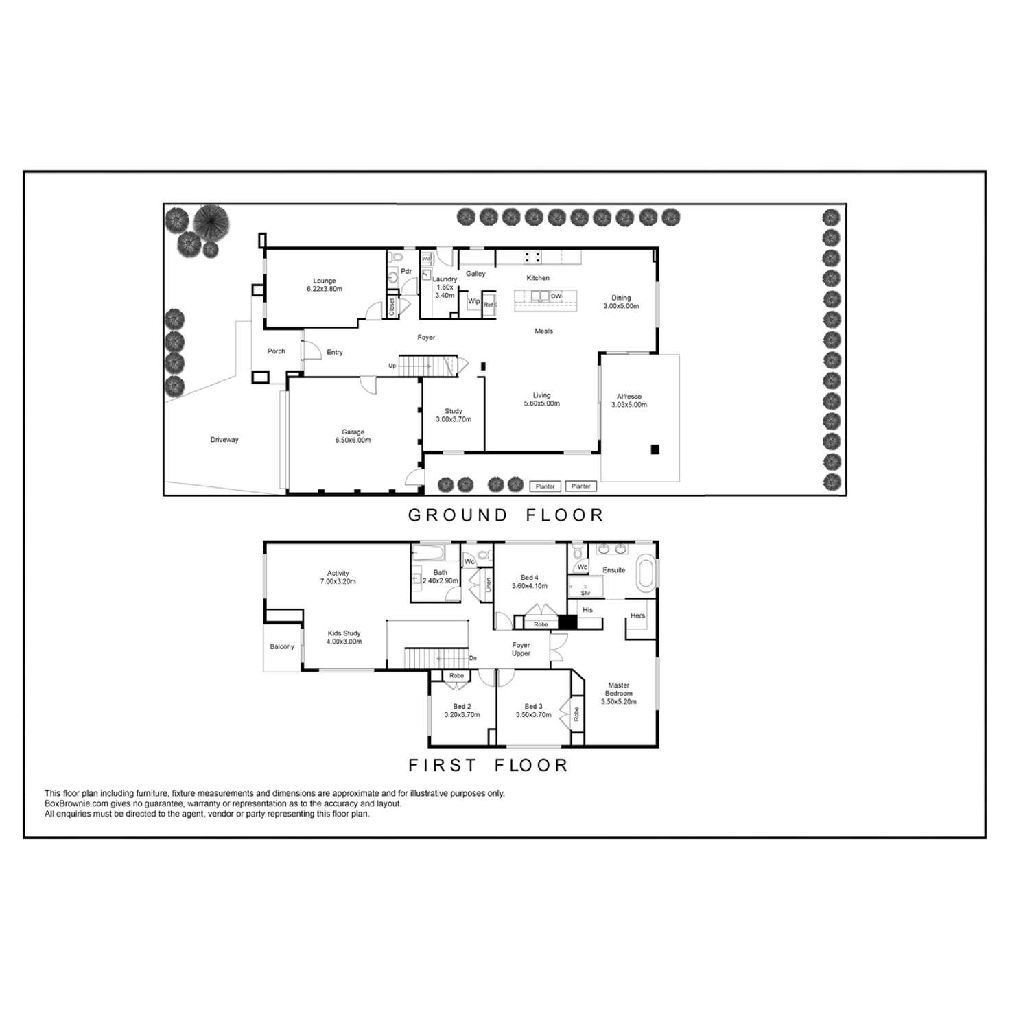 Floorplan of Homely house listing, 20 Grosset Way, Point Cook VIC 3030