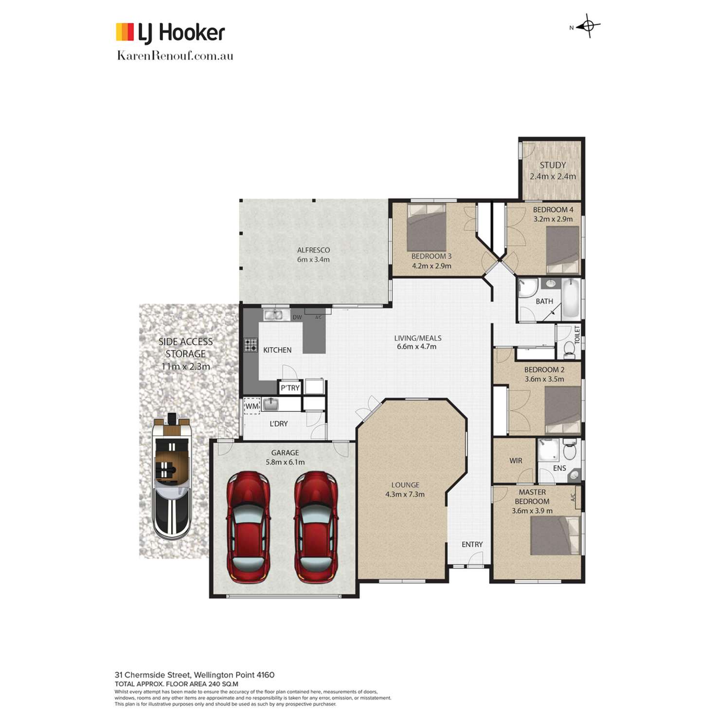 Floorplan of Homely house listing, 31 Chermside Street, Wellington Point QLD 4160