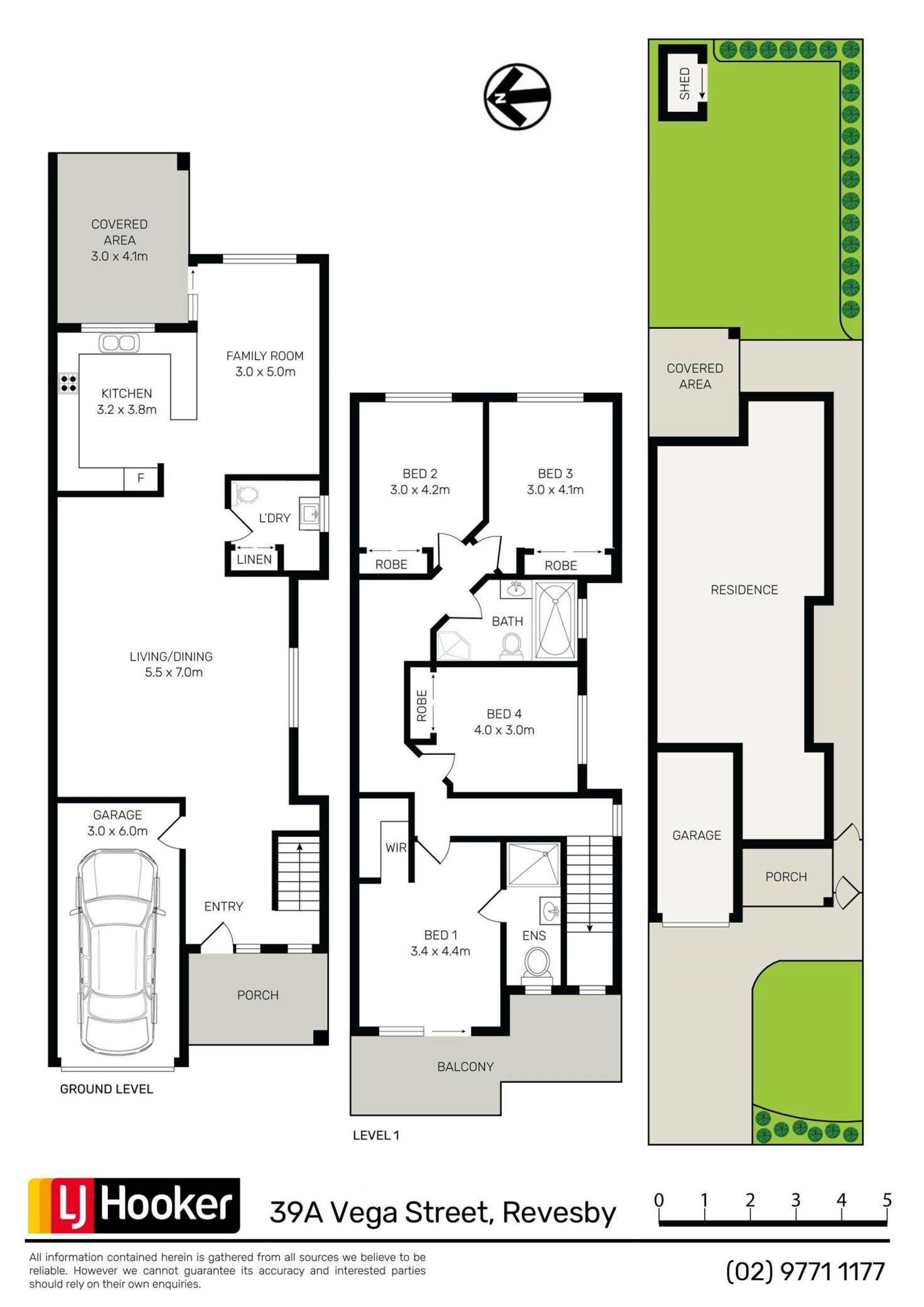 Floorplan of Homely house listing, 39A Vega Street, Revesby NSW 2212