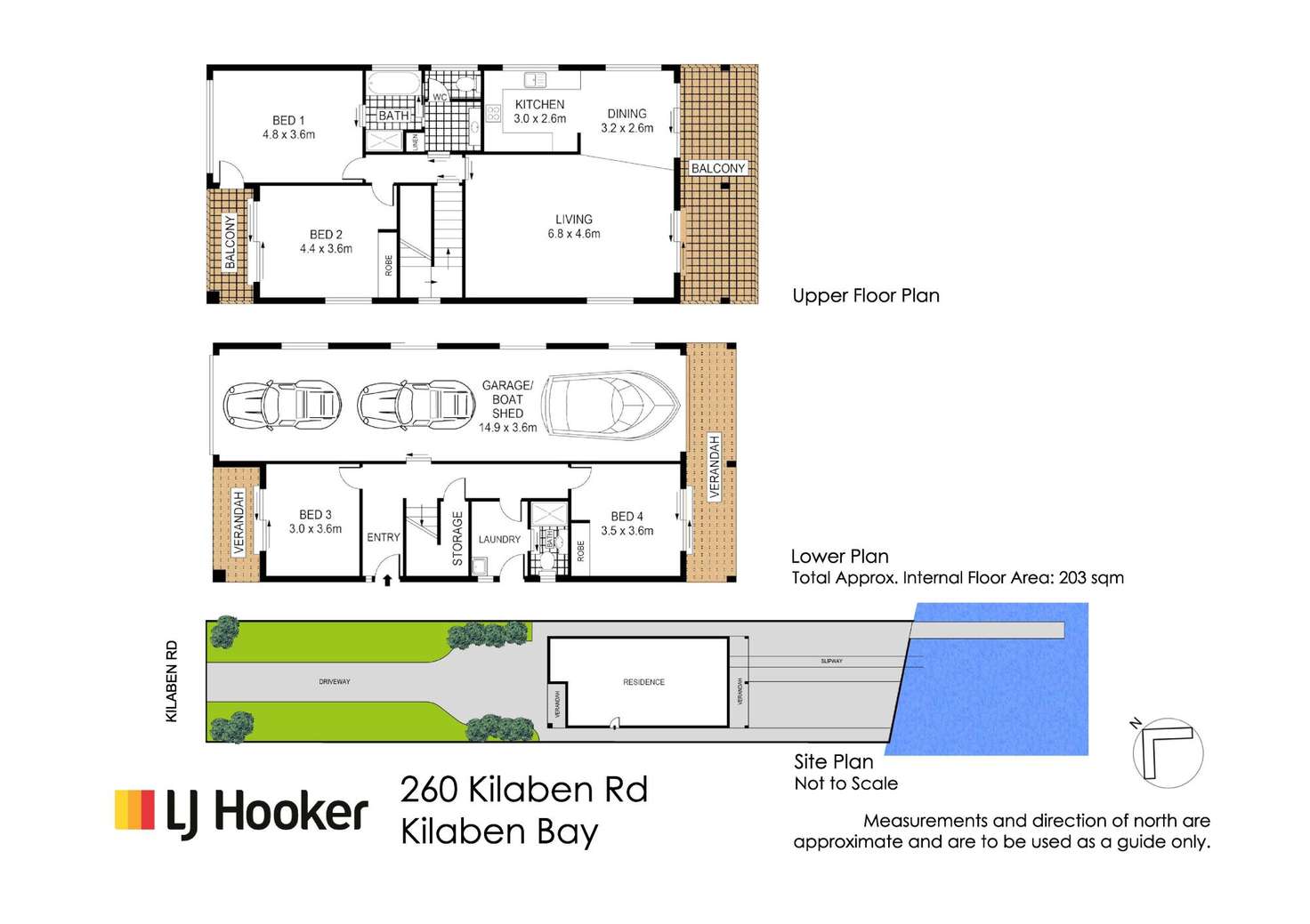 Floorplan of Homely house listing, 260 Kilaben Road, Kilaben Bay NSW 2283