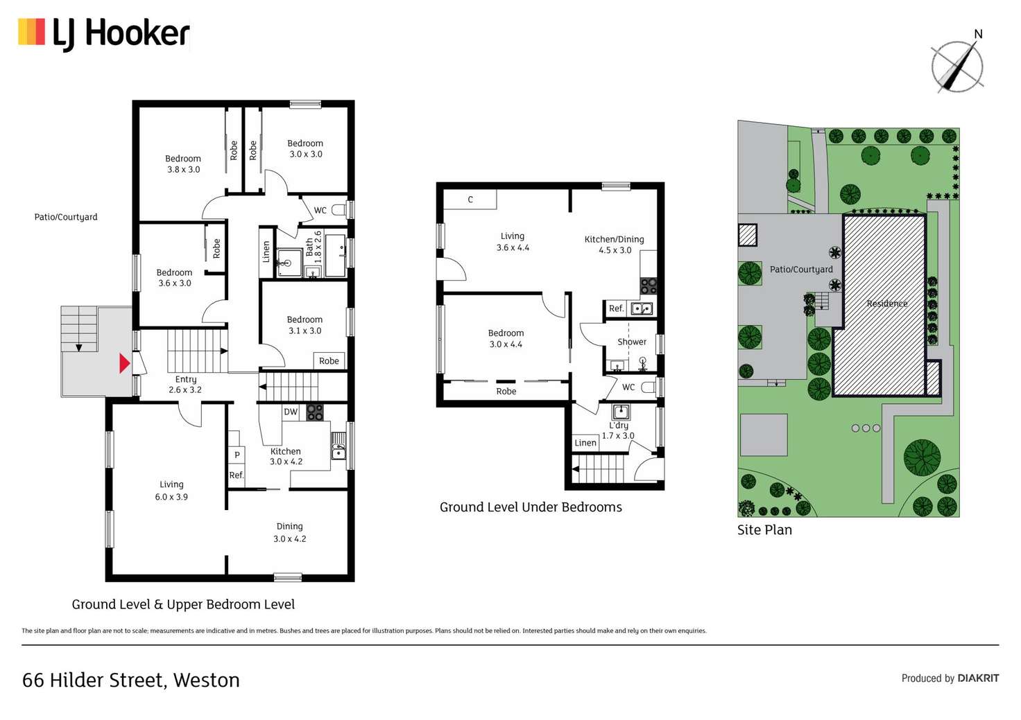 Floorplan of Homely house listing, 66 Hilder Street, Weston ACT 2611